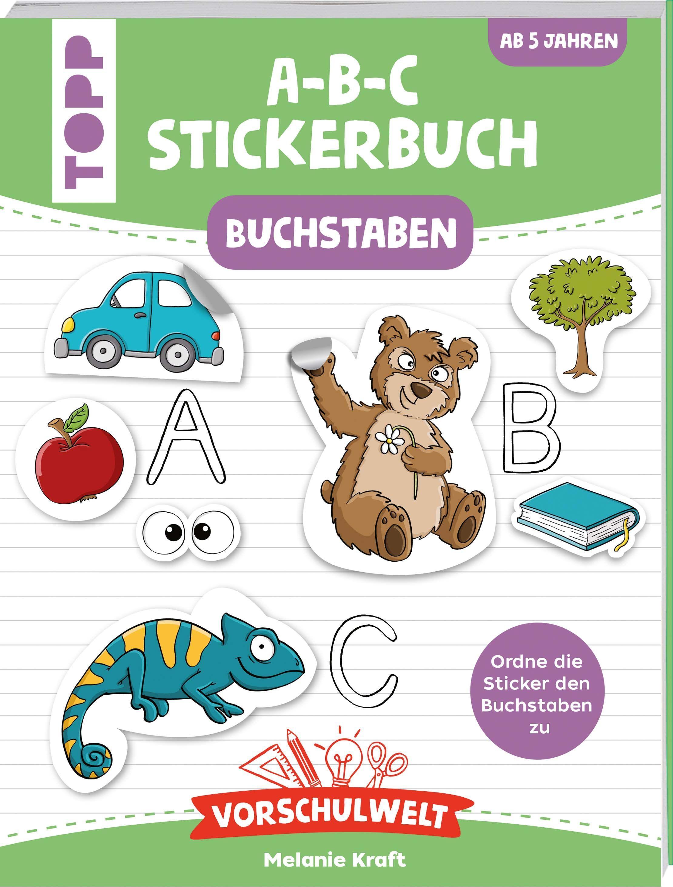 Vorschulwelt - Das A-B-C-Stickerbuch