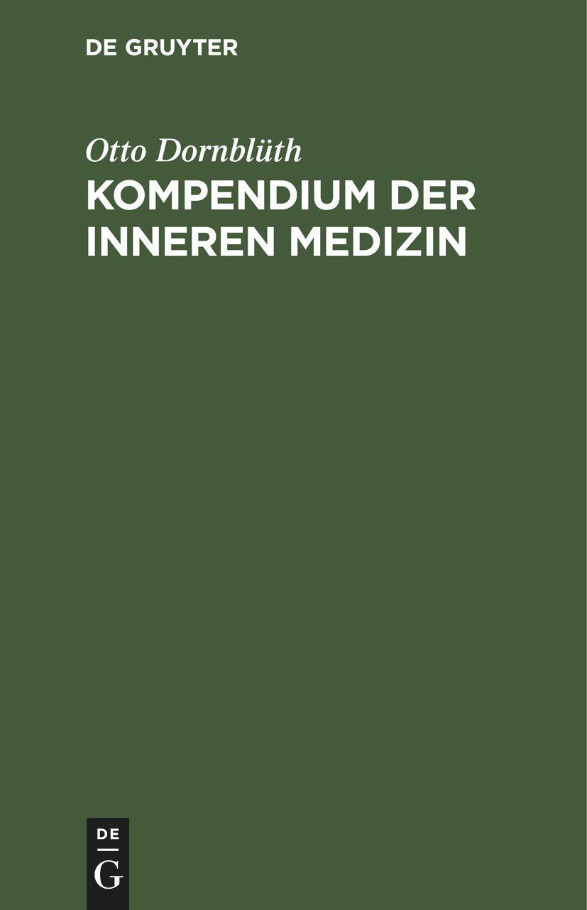 Kompendium der Inneren Medizin