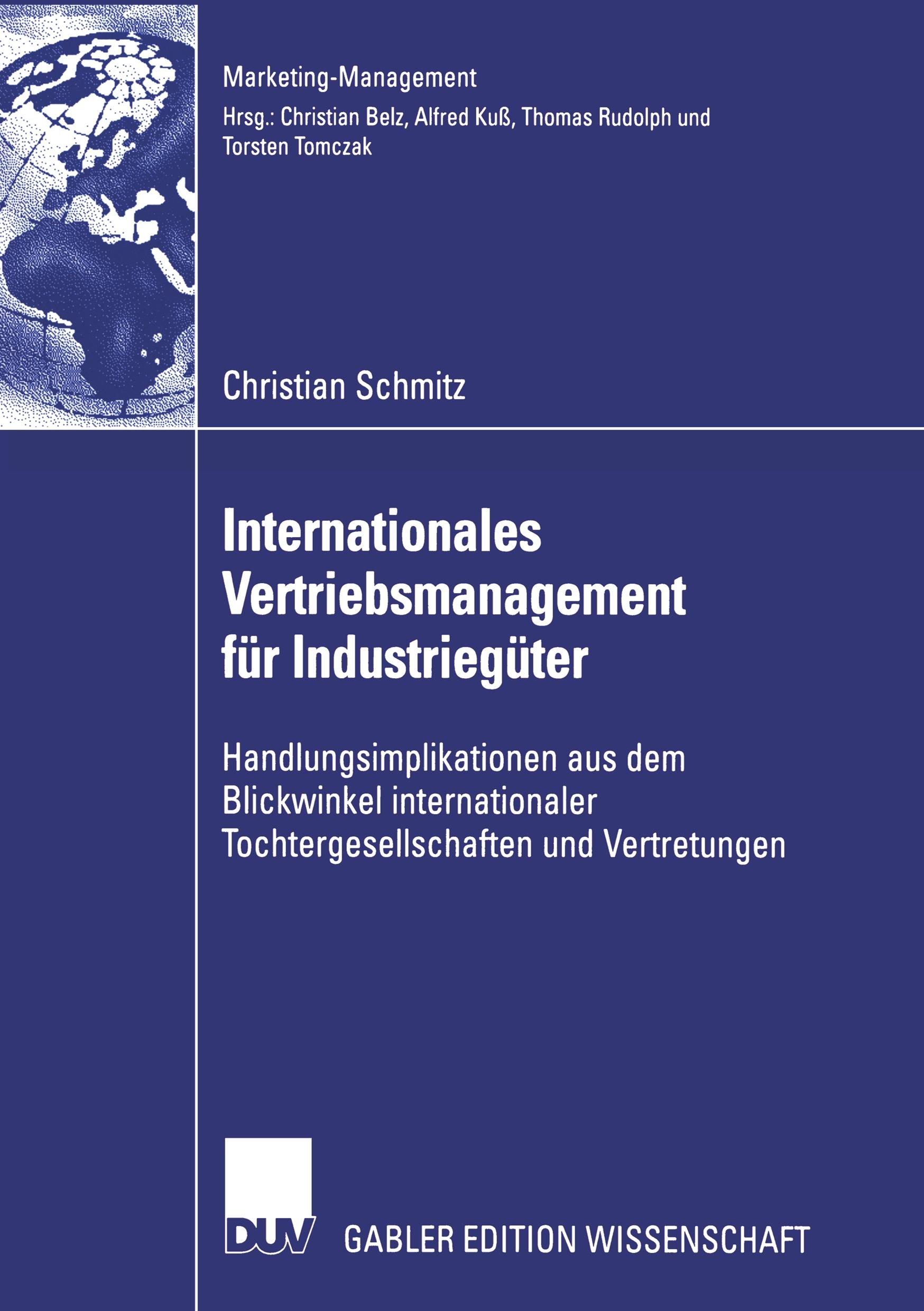 Internationales Vertriebsmanagement für Industriegüter