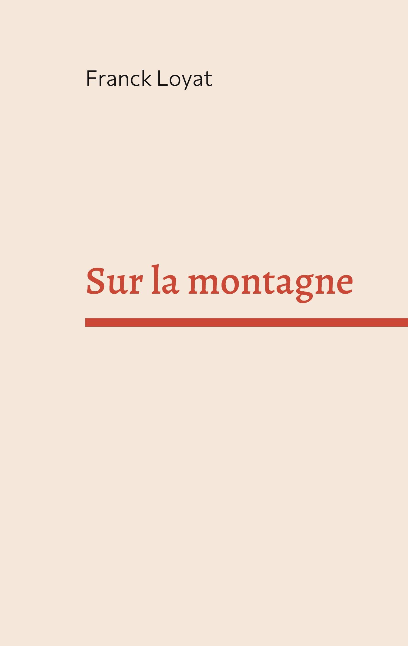 Sur la montagne