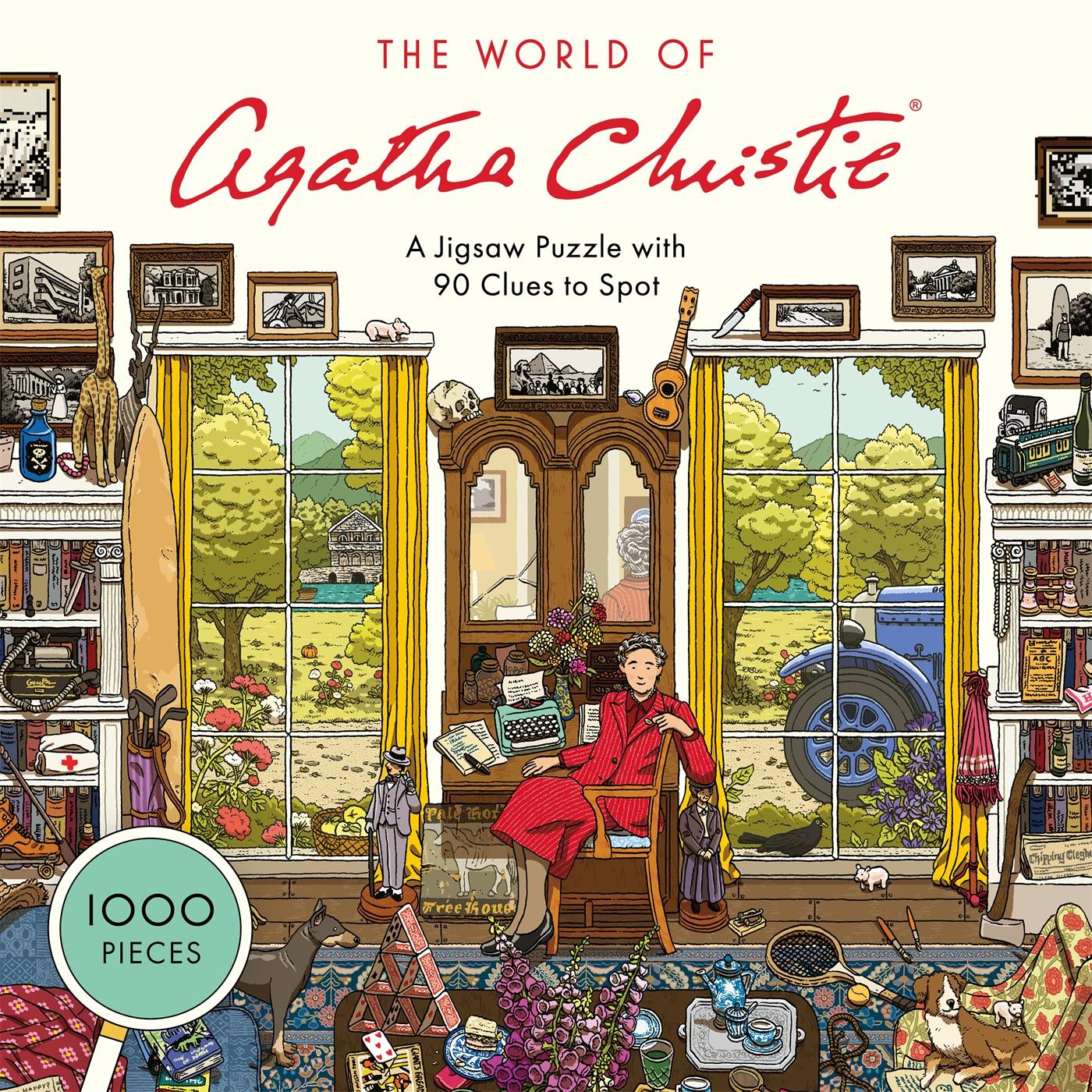 The World of Agatha Christie 1000 Piece Puzzle