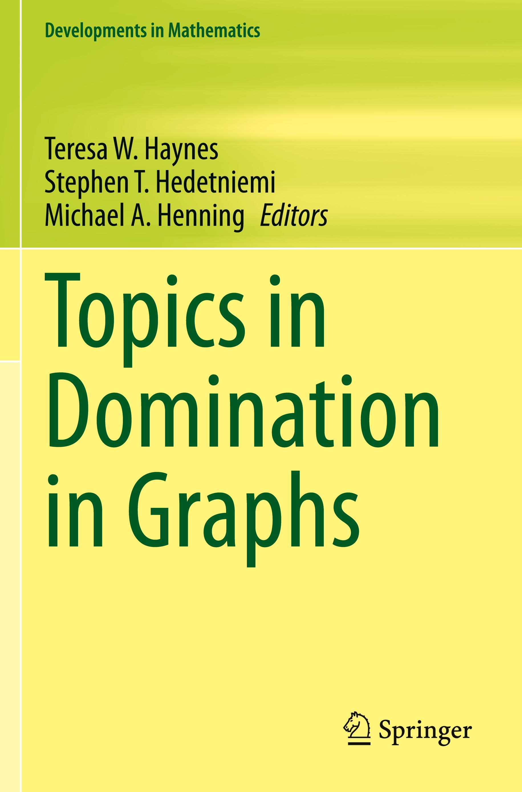 Topics in Domination in Graphs