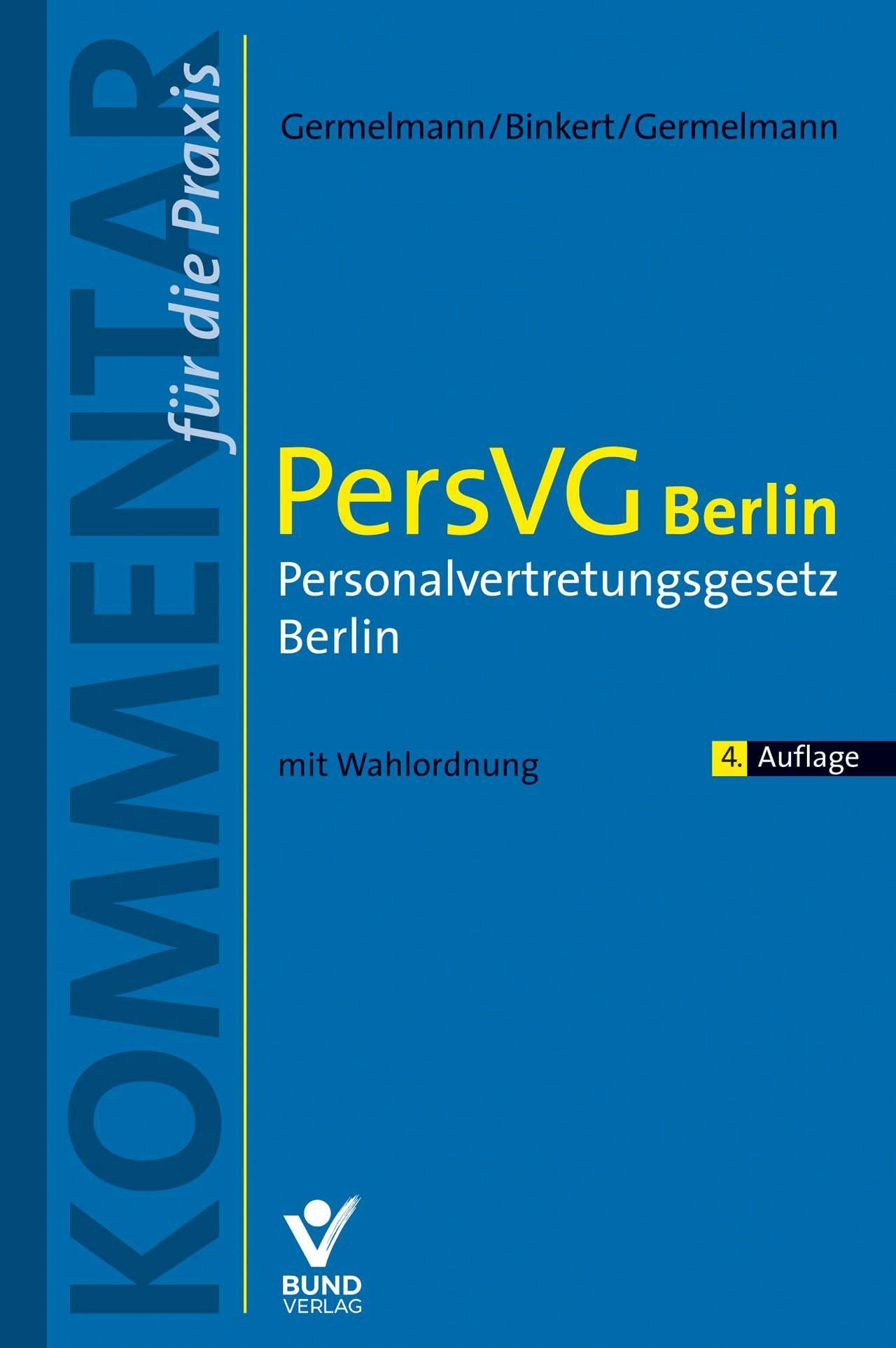 PersVG Berlin ? Personalvertretungsgesetz Berlin