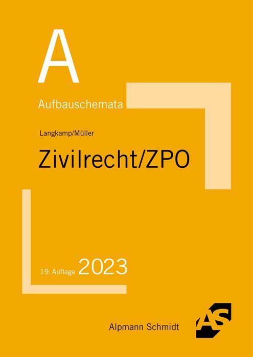 Aufbauschemata Zivilrecht / ZPO