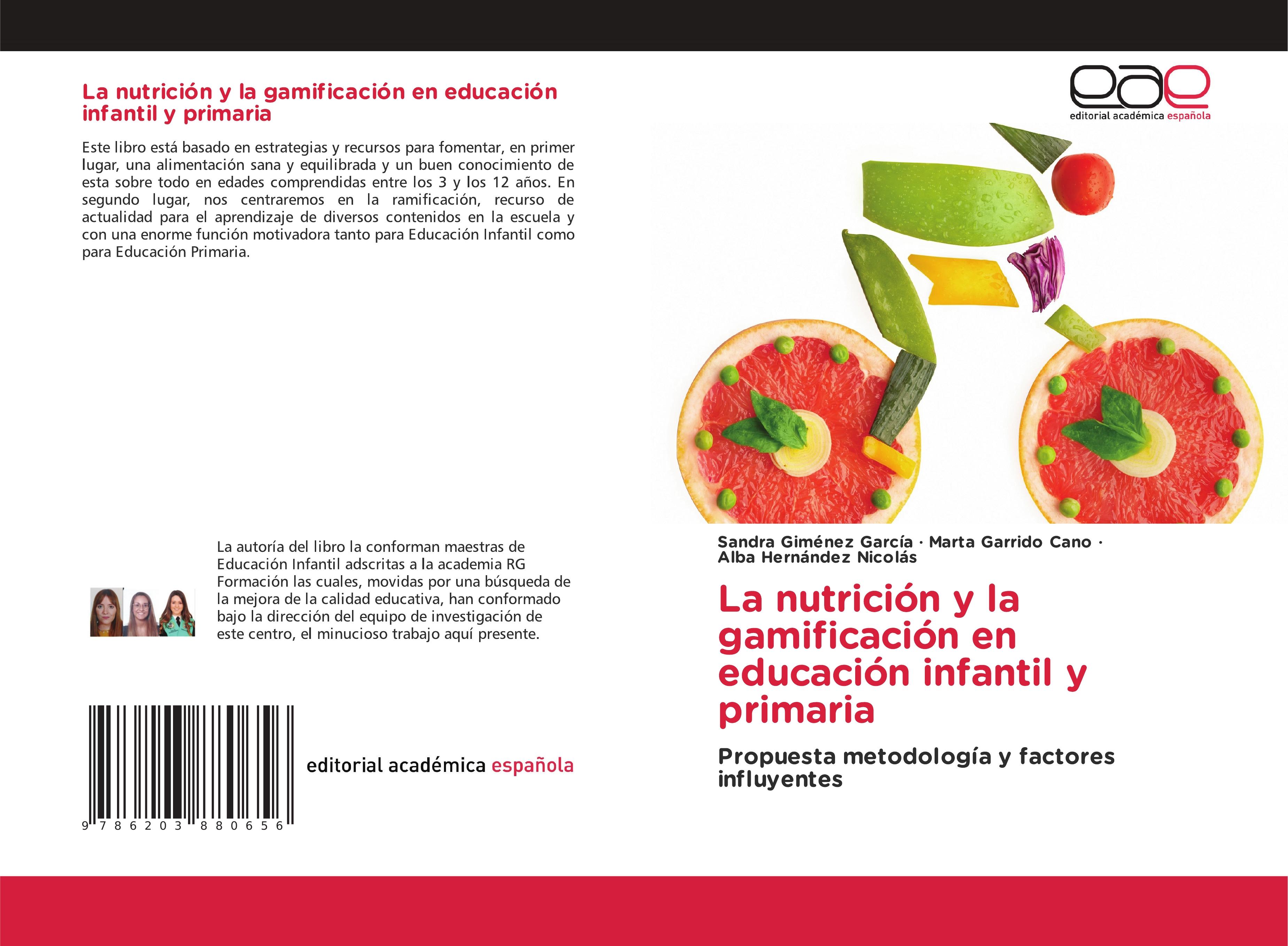 La nutrición y la gamificación en educación infantil y primaria