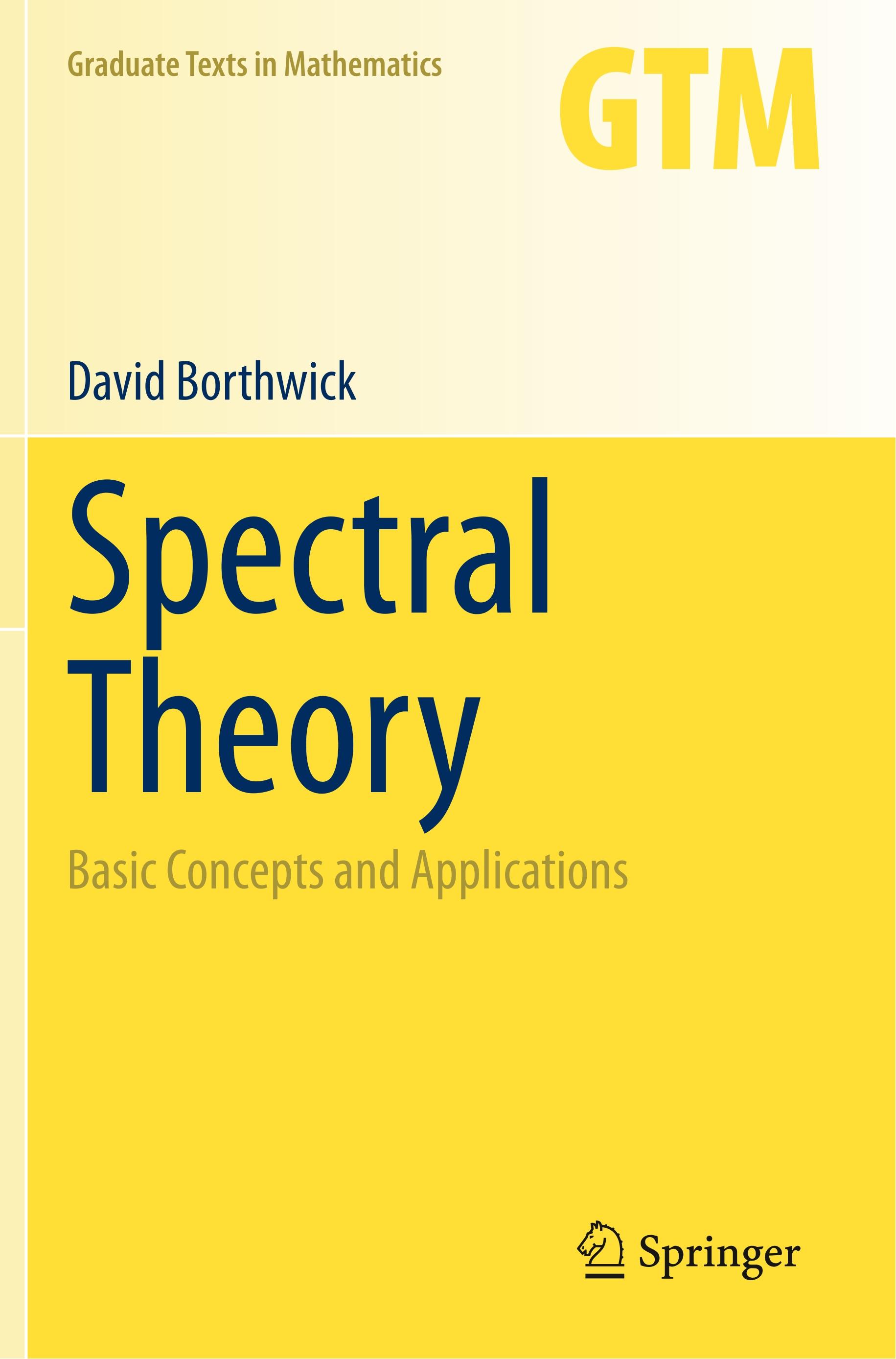 Spectral Theory