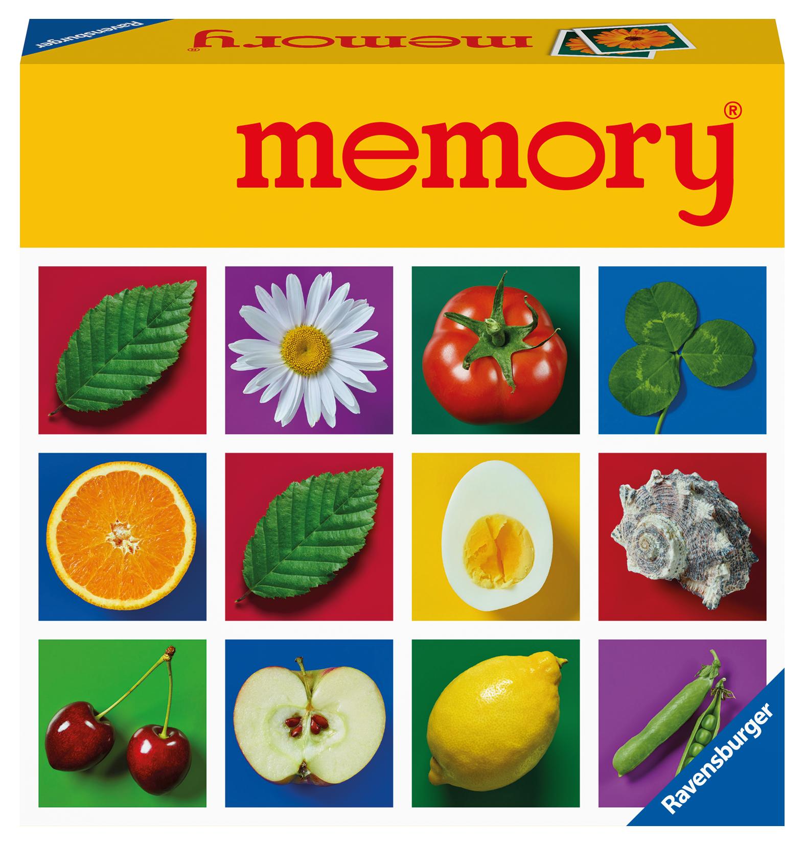 Ravensburger - 20889 - Ravensburger Classic memory®, Neuauflage des Spieleklassikers aus dem Jahr 1969, Merkspiel für 2-8 Spieler ab 6 Jahren