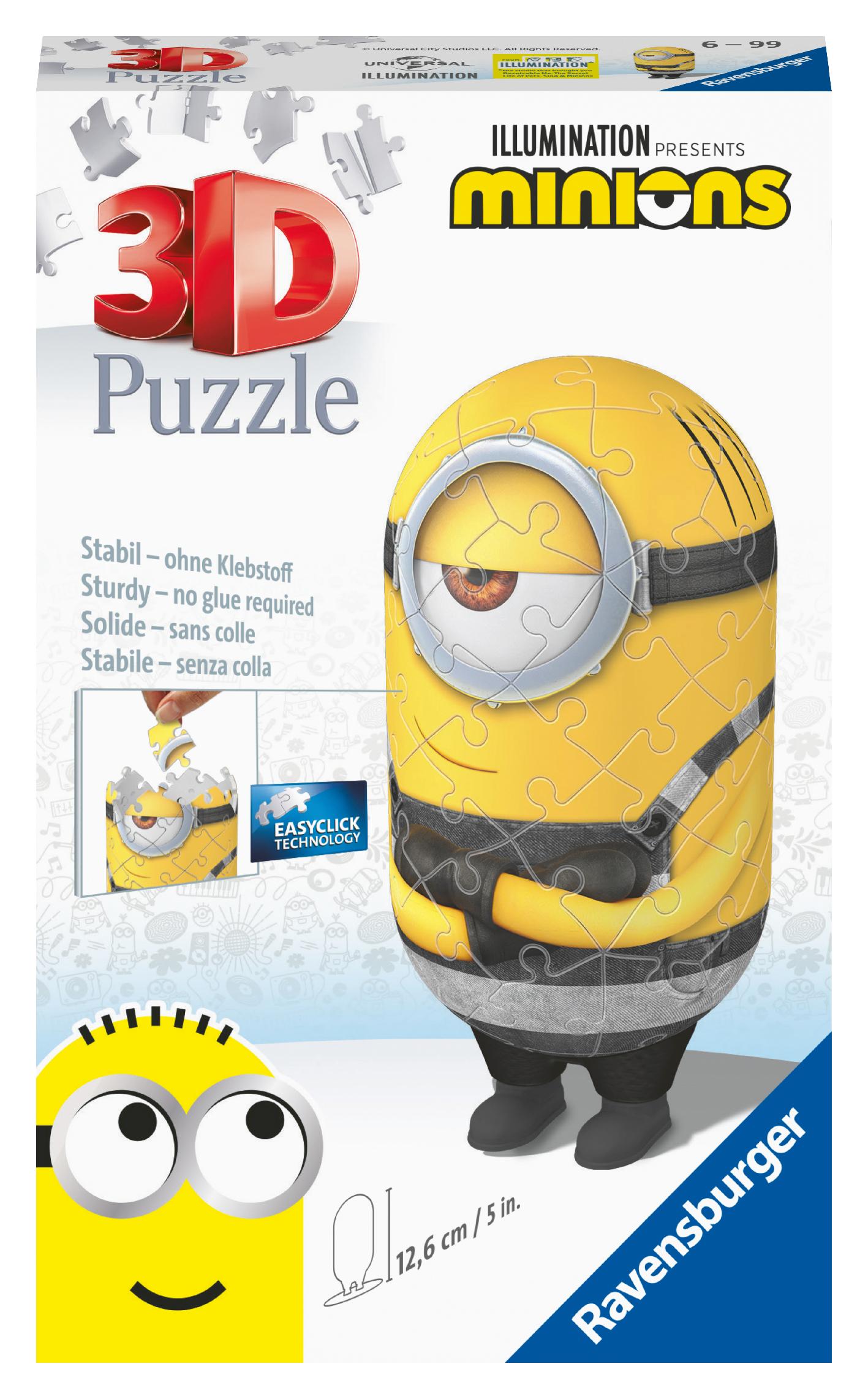 Ravensburger 3D Puzzle Minion Prisoner 11671 - 54 Teile - für Minion Fans ab 6 Jahren