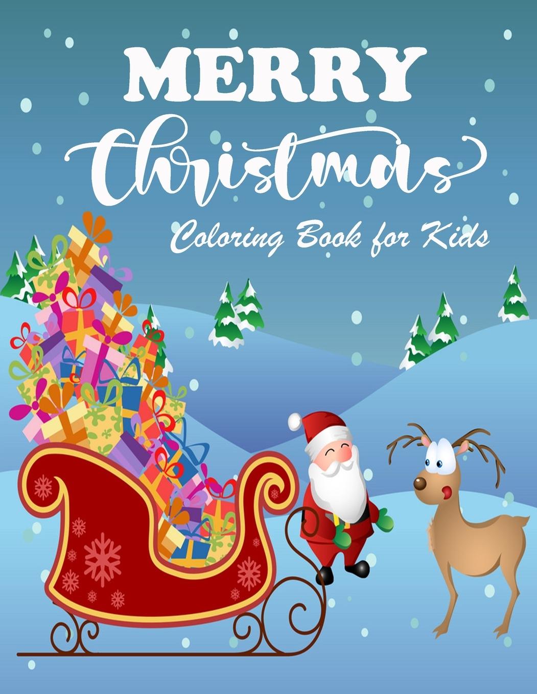 Merry Christmas Coloring Book for Kids