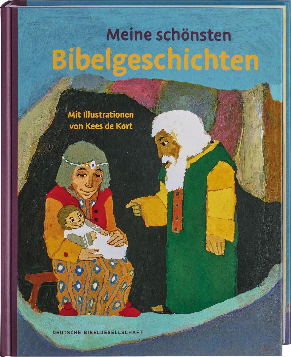 Meine schönsten Bibelgeschichten. Der Kinderbuch-Klassiker mit Illustrationen von Kees de Kort. 24 kurze Erzählungen aus der Bibel. Für Kinder ab 2 Jahren & für Krippe, Kita und Gemeinde.