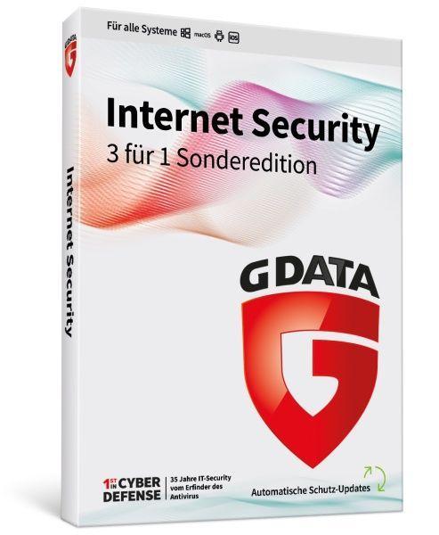 G DATA Internet Security 3 für 1