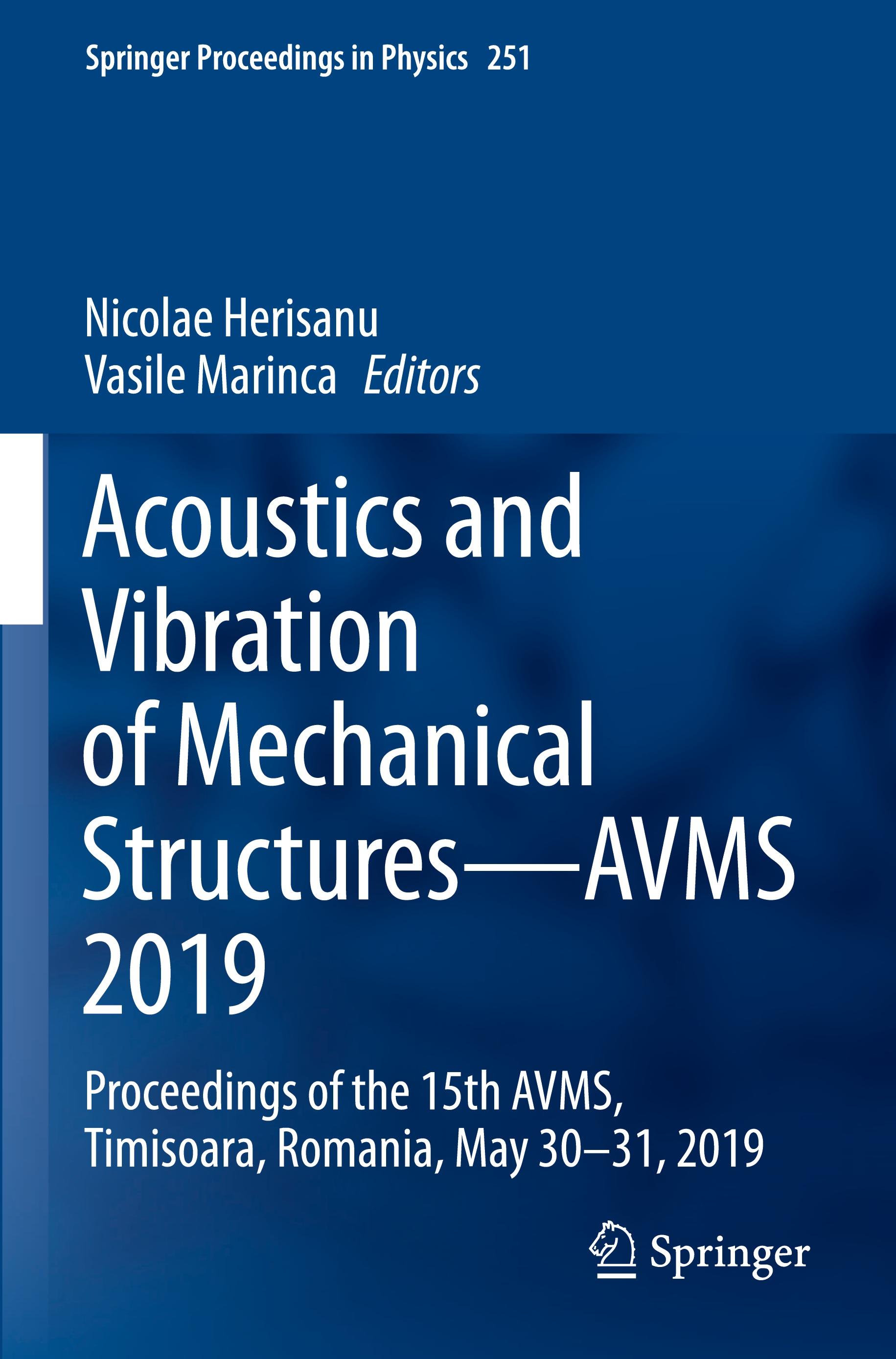 Acoustics and Vibration of Mechanical Structures¿AVMS 2019