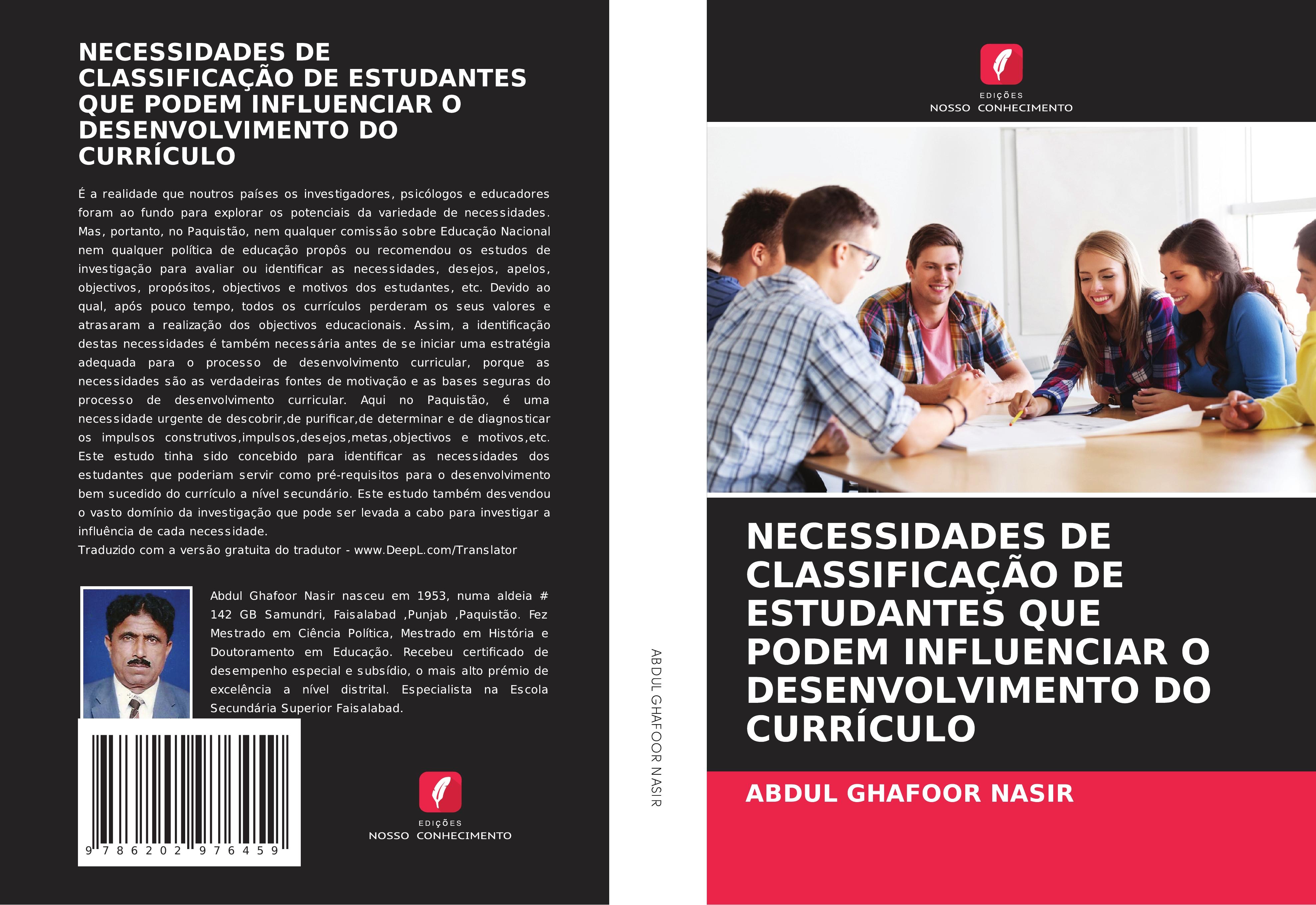 NECESSIDADES DE CLASSIFICAÇÃO DE ESTUDANTES QUE PODEM INFLUENCIAR O DESENVOLVIMENTO DO CURRÍCULO