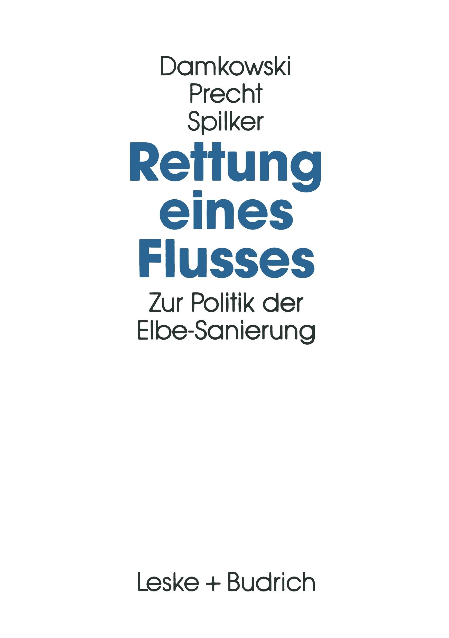 Rettung eines Flusses