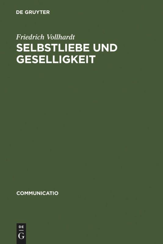 Selbstliebe und Geselligkeit