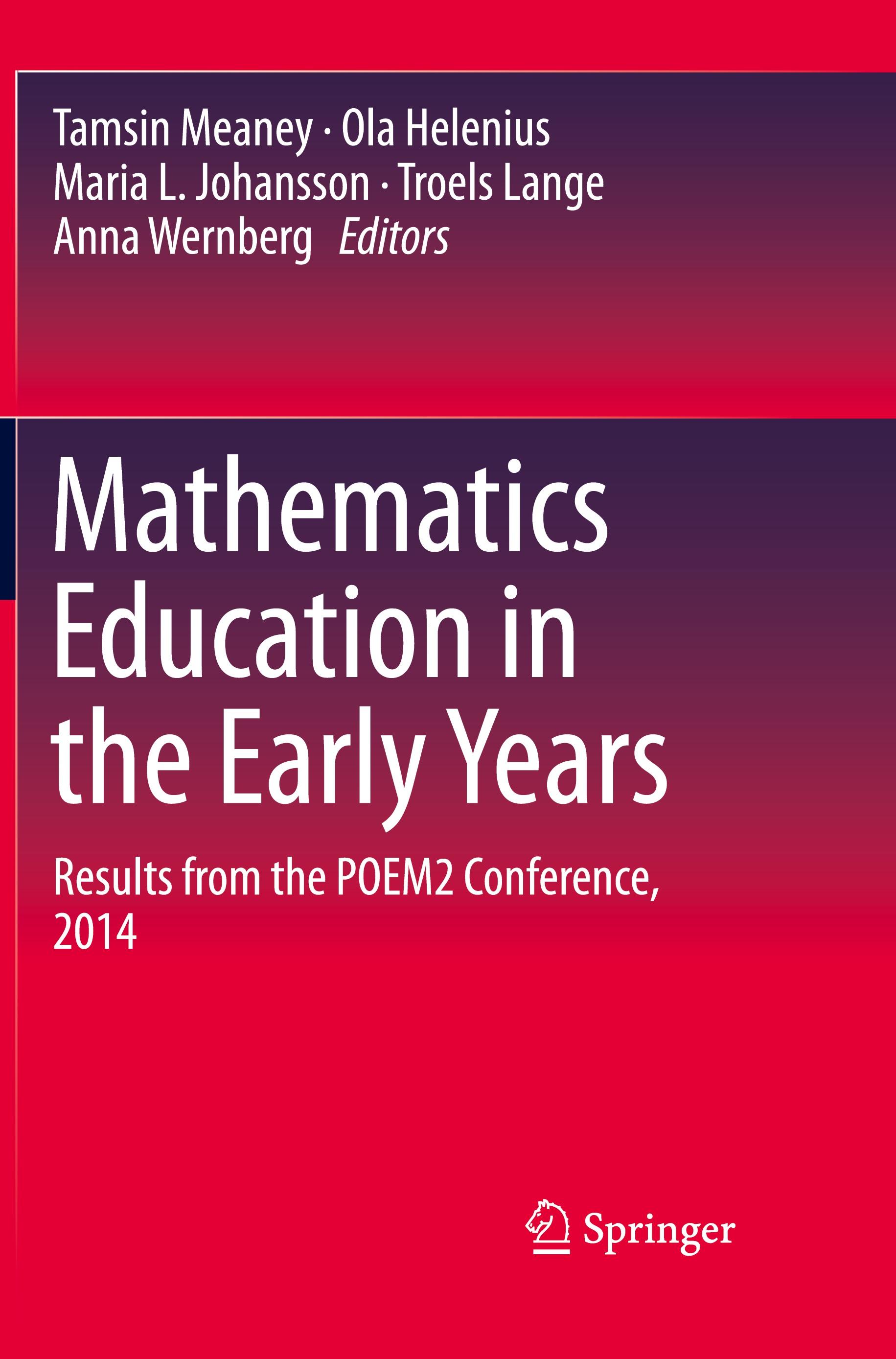 Mathematics Education in the Early Years