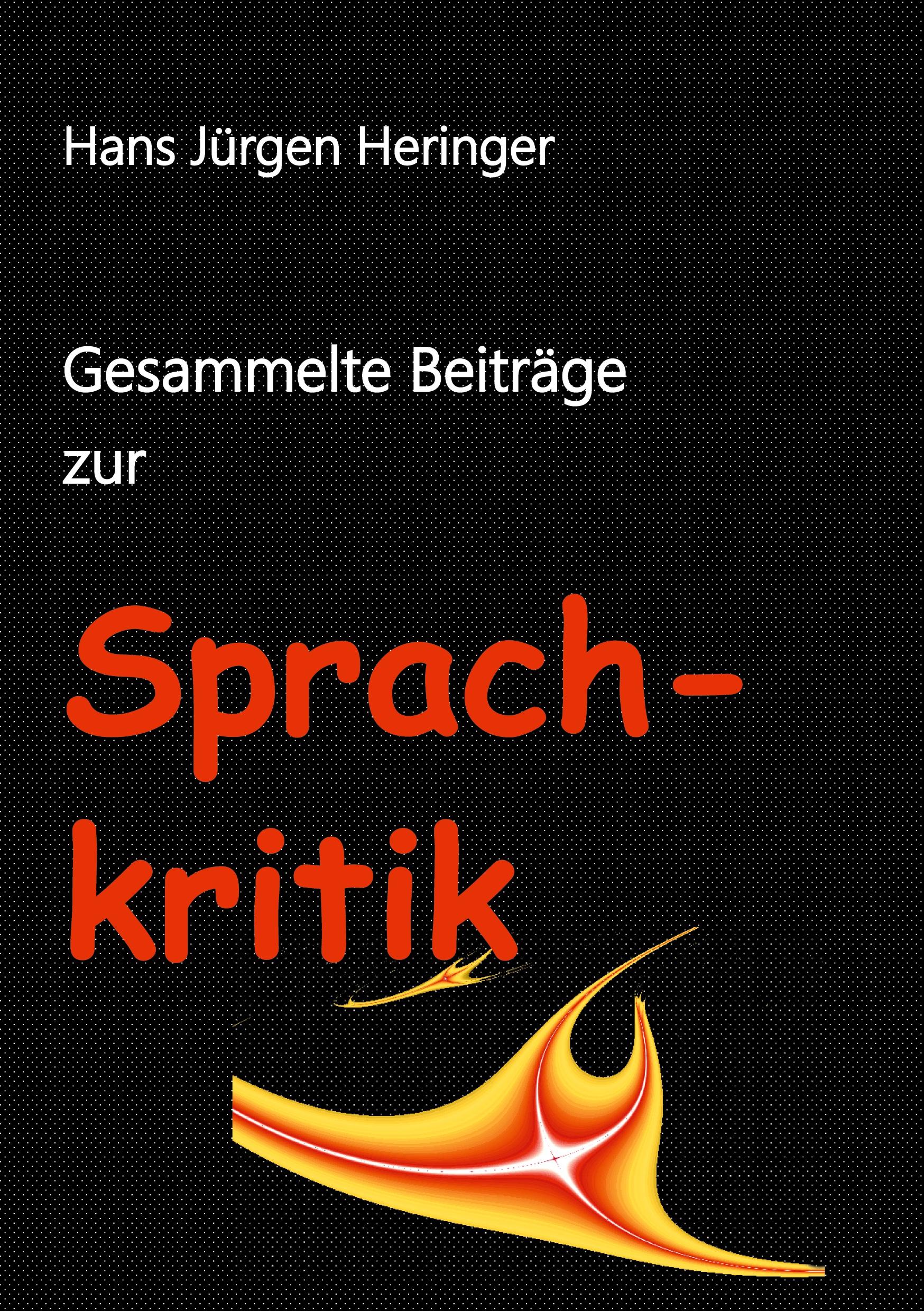 Gesammelte Beiträge zur Sprachkritik