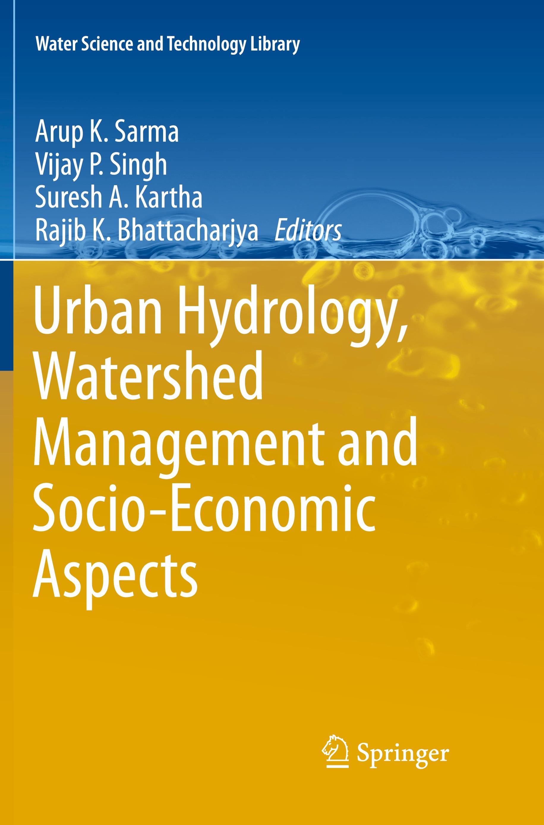 Urban Hydrology, Watershed Management and Socio-Economic Aspects