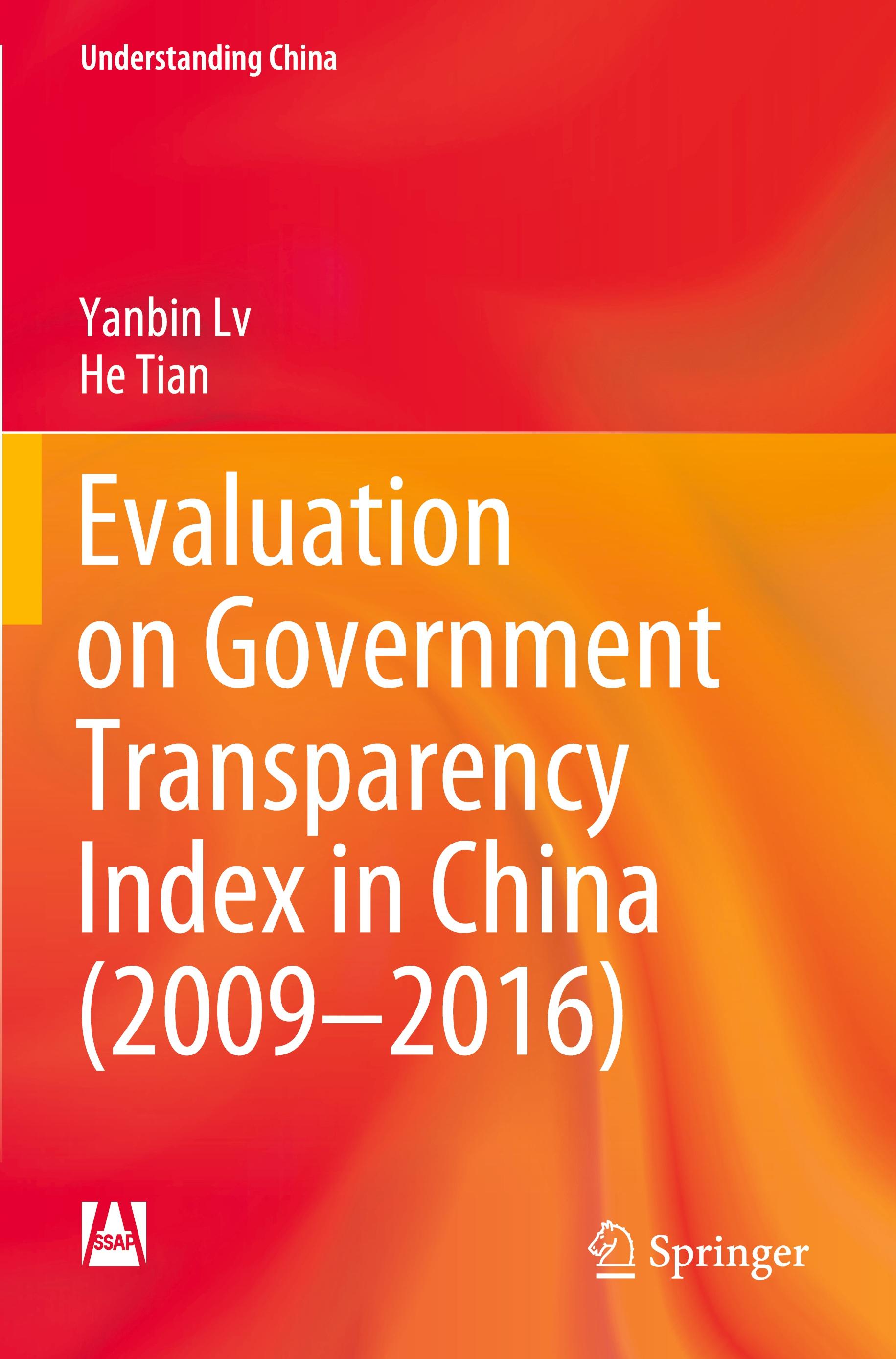 Evaluation on Government Transparency Index in China (2009¿2016)