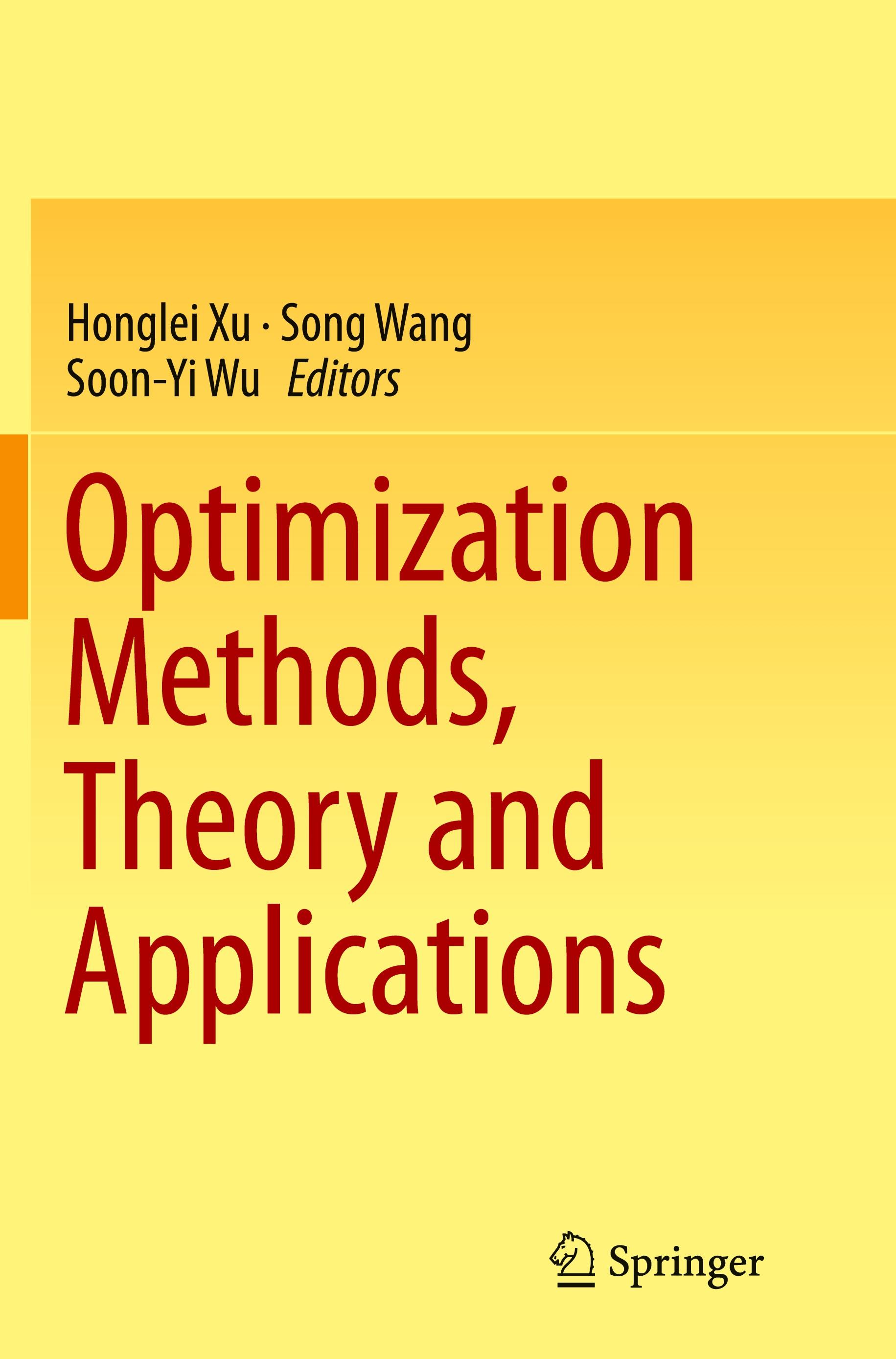 Optimization Methods, Theory and Applications