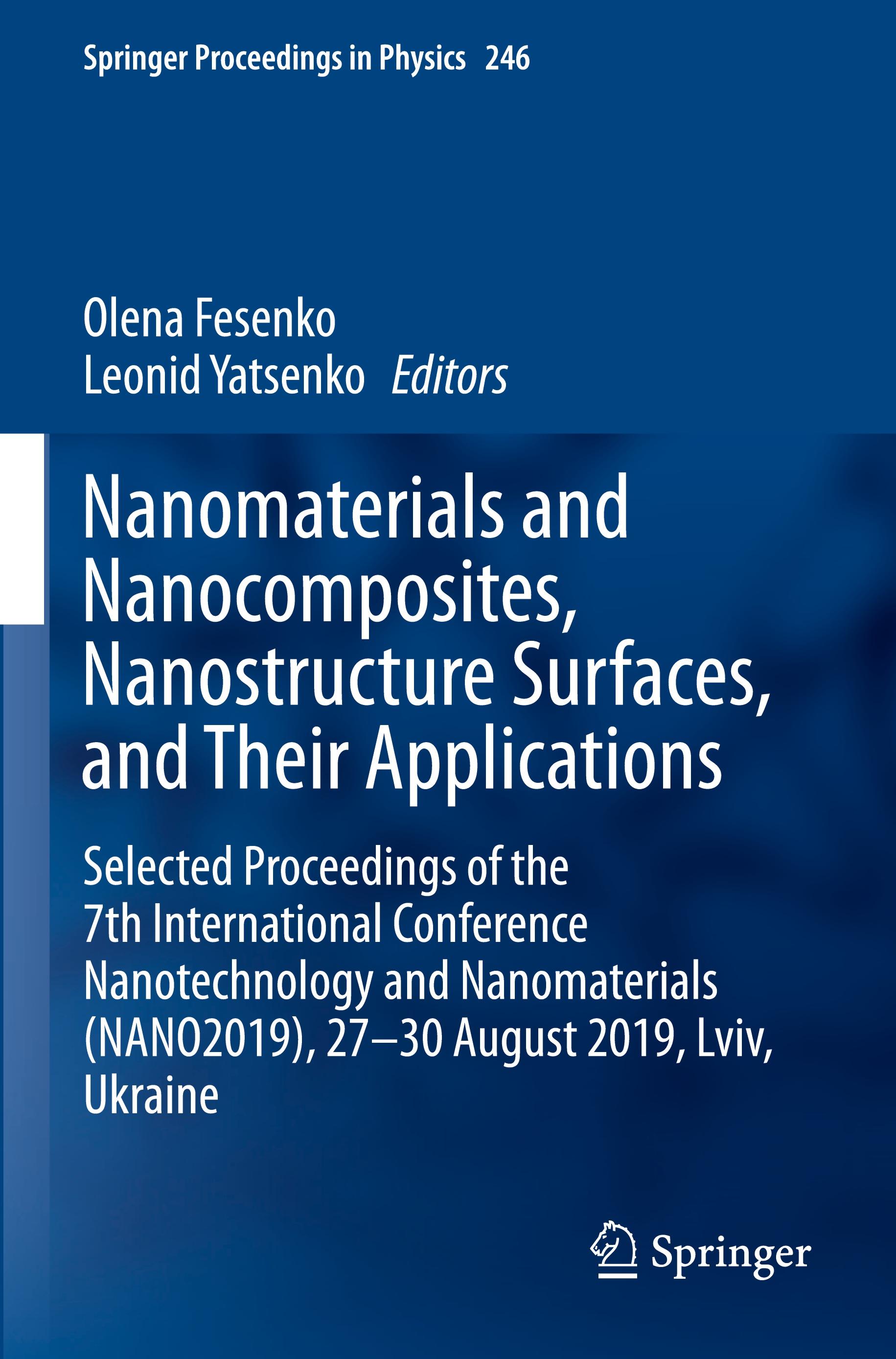 Nanomaterials and Nanocomposites, Nanostructure Surfaces,  and  Their Applications