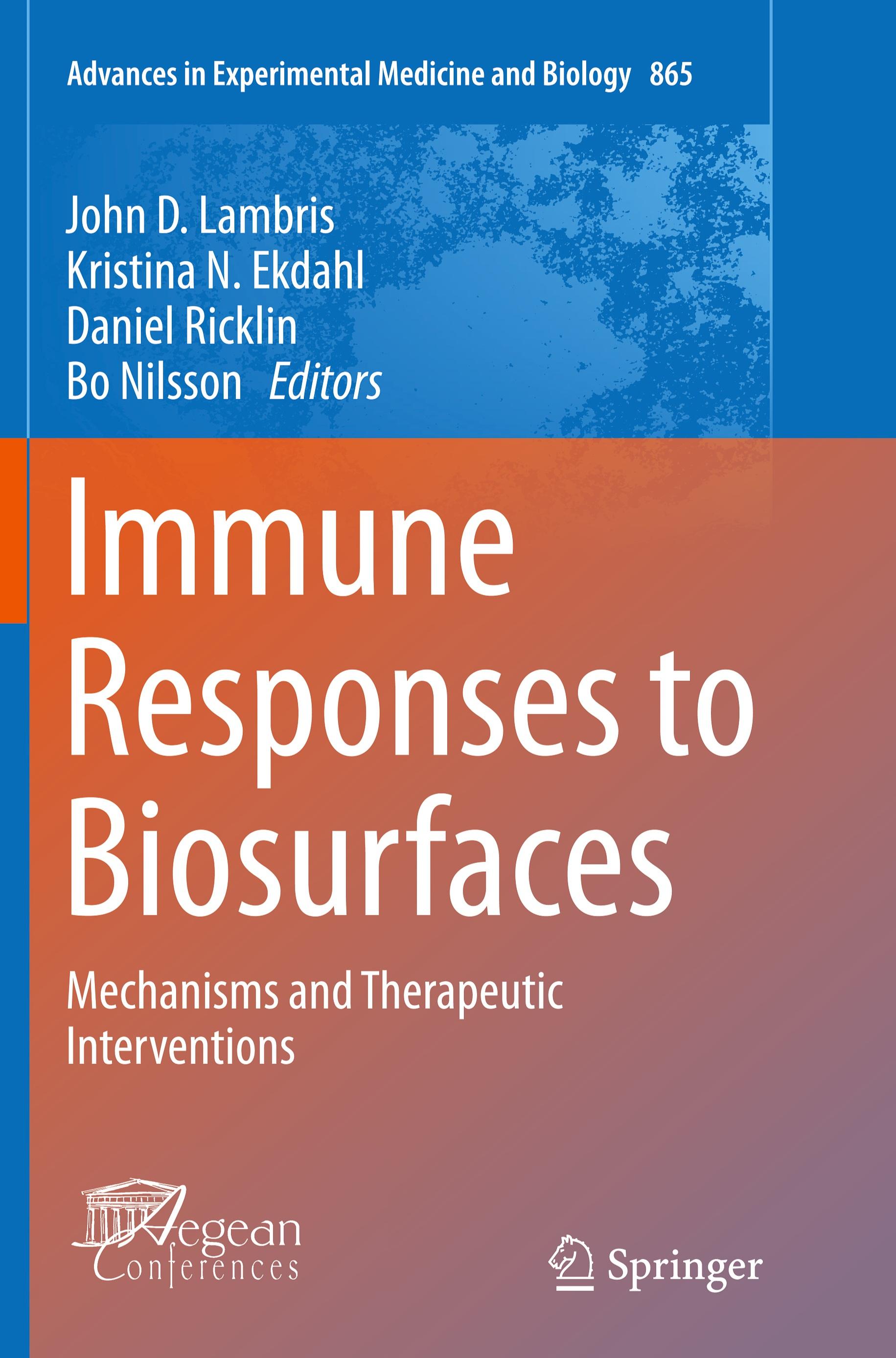 Immune Responses to Biosurfaces