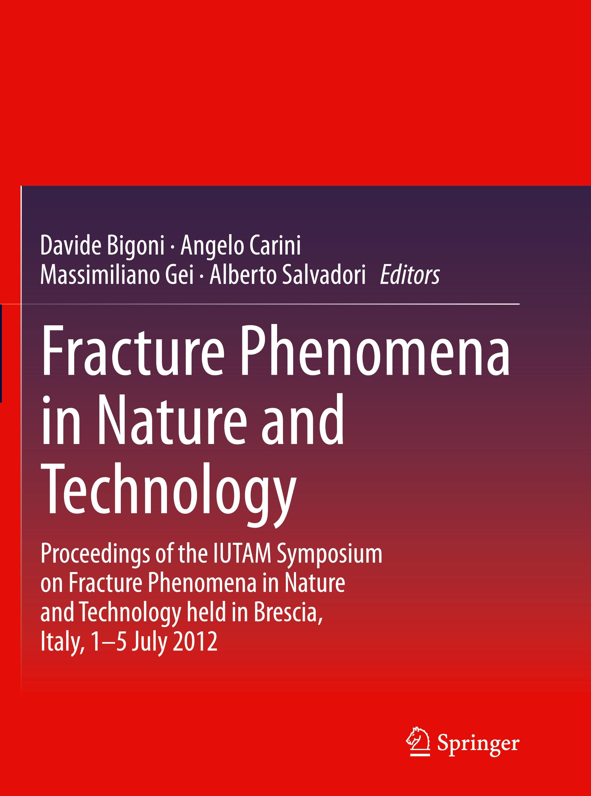 Fracture Phenomena in Nature and Technology