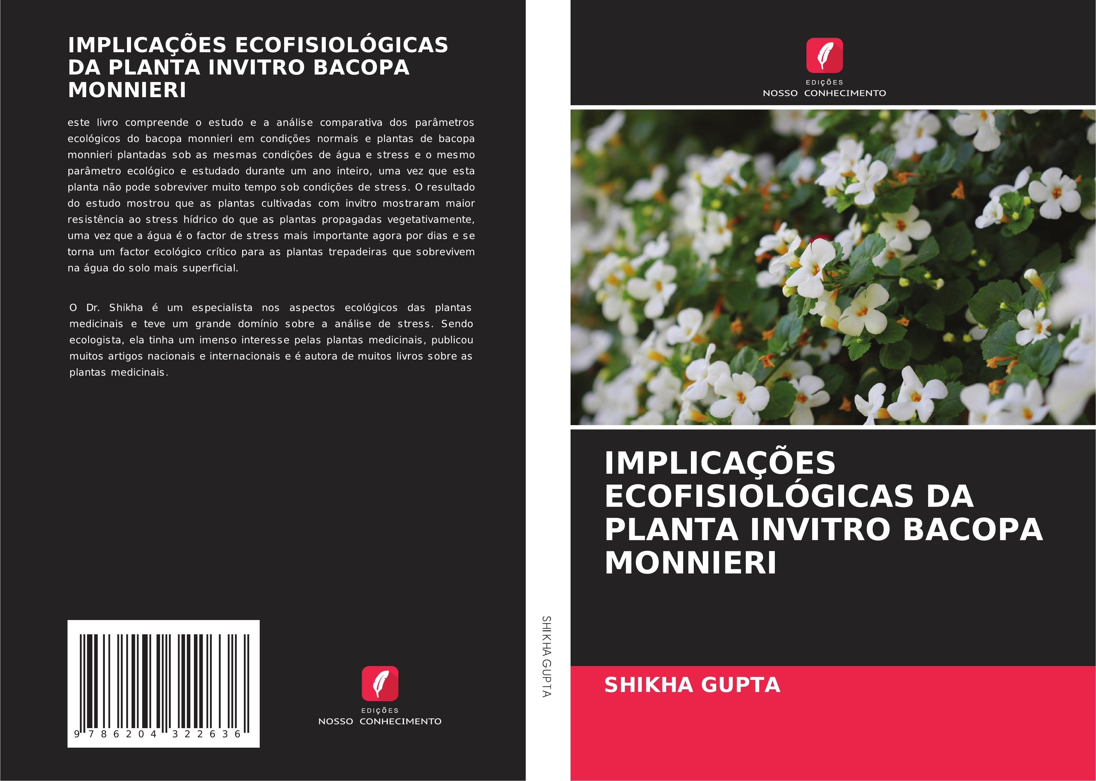 IMPLICAÇÕES ECOFISIOLÓGICAS DA PLANTA INVITRO BACOPA MONNIERI