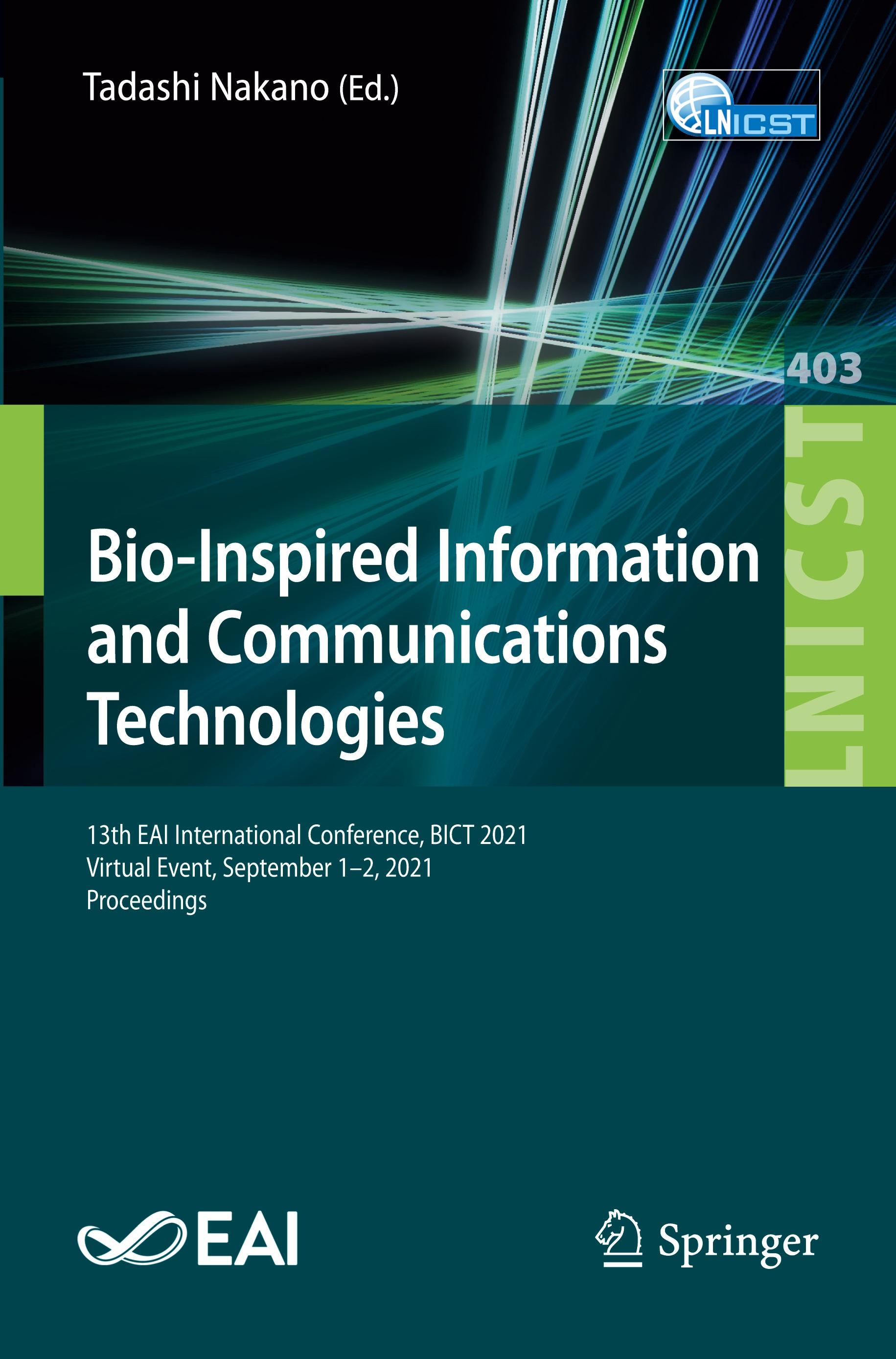 Bio-Inspired Information and Communications Technologies