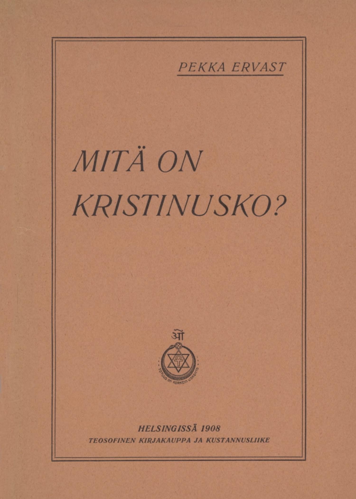 Mitä on kristinusko?