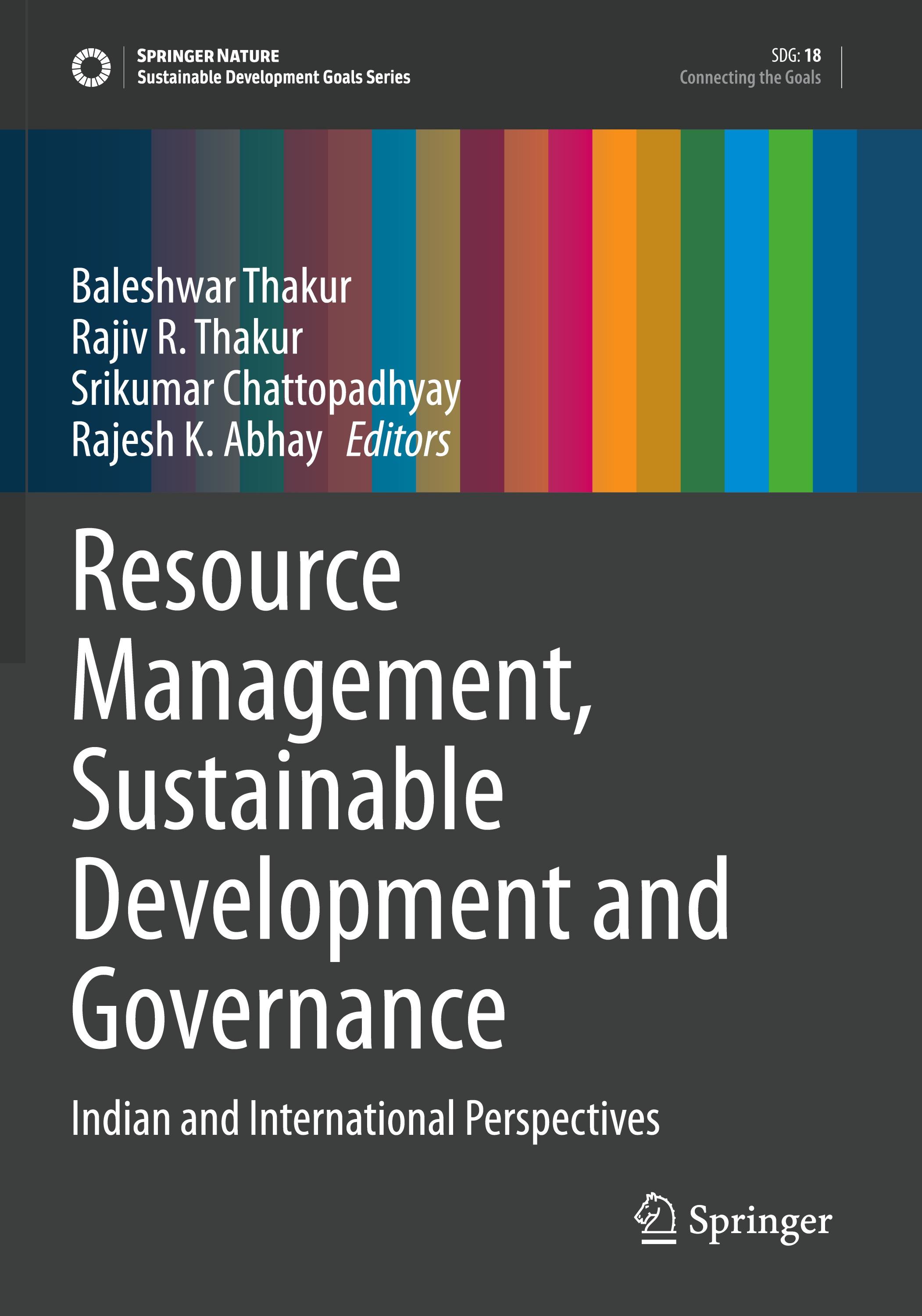 Resource Management, Sustainable Development and Governance