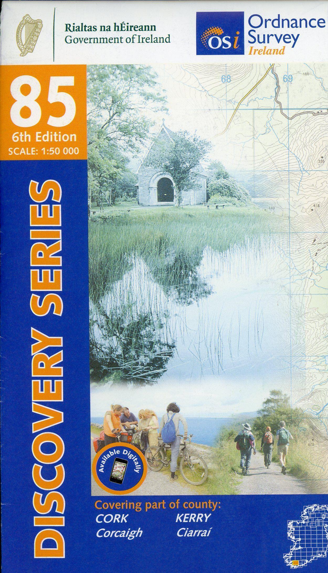 Ordnance Survey Irland Blatt 85 1:50 000