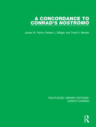 A Concordance to Conrad's Nostromo