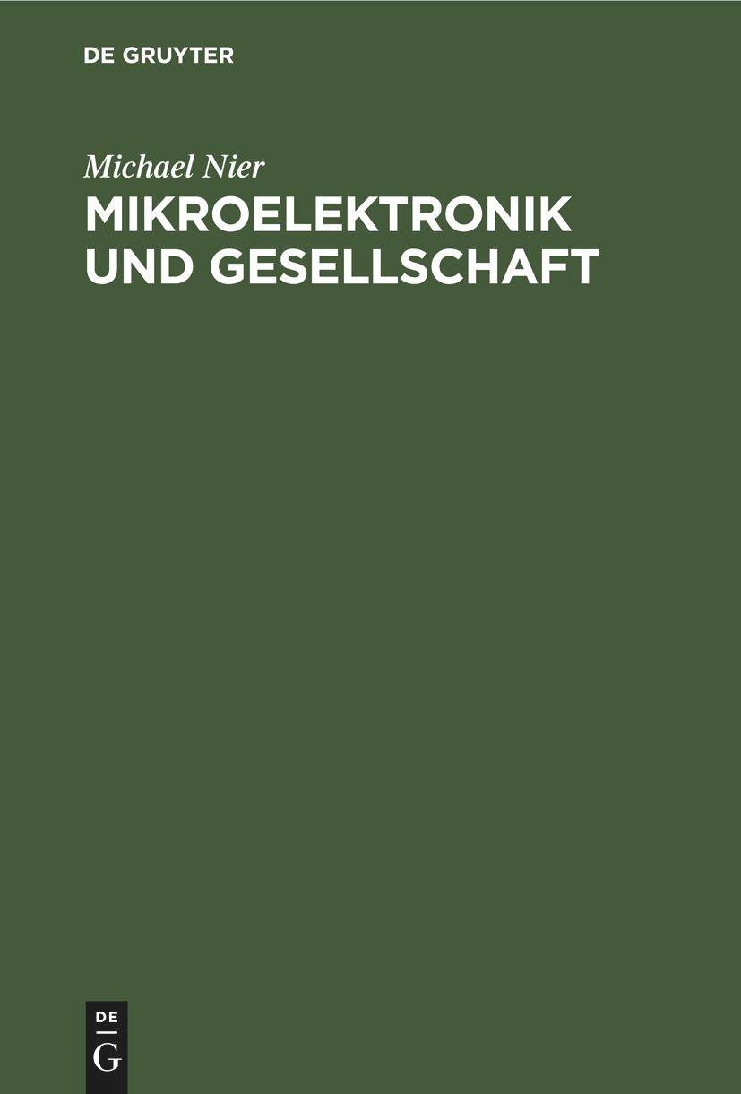 Mikroelektronik und Gesellschaft