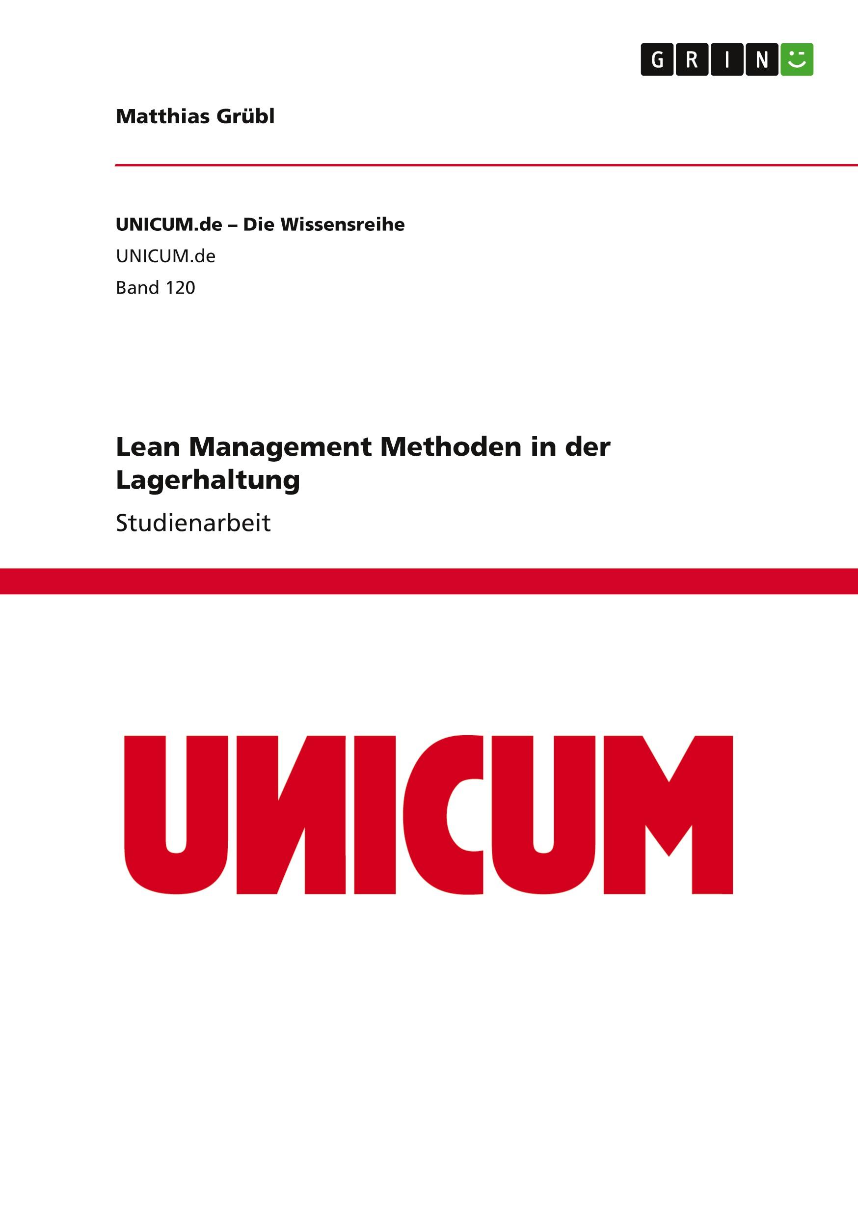 Lean Management Methoden in der Lagerhaltung