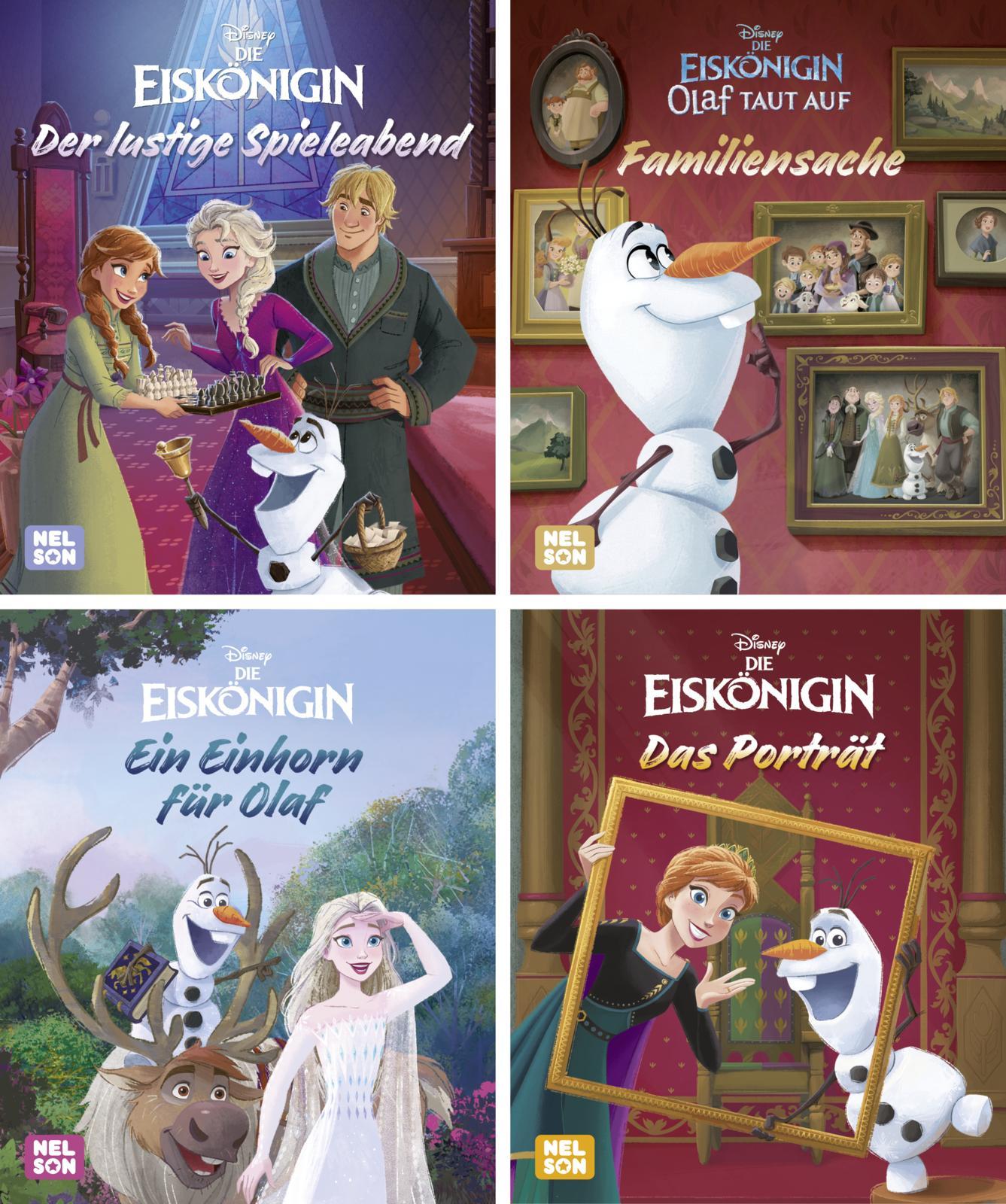 Nelson Mini-Bücher: Disney Die Eiskönigin 13-16