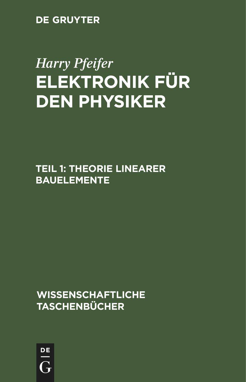 Theorie linearer Bauelemente