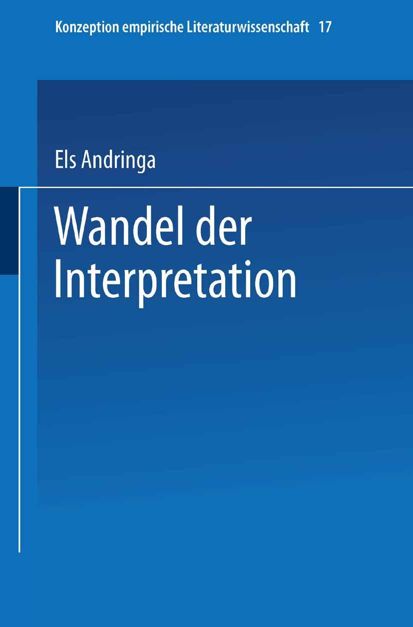 Wandel der Interpretation