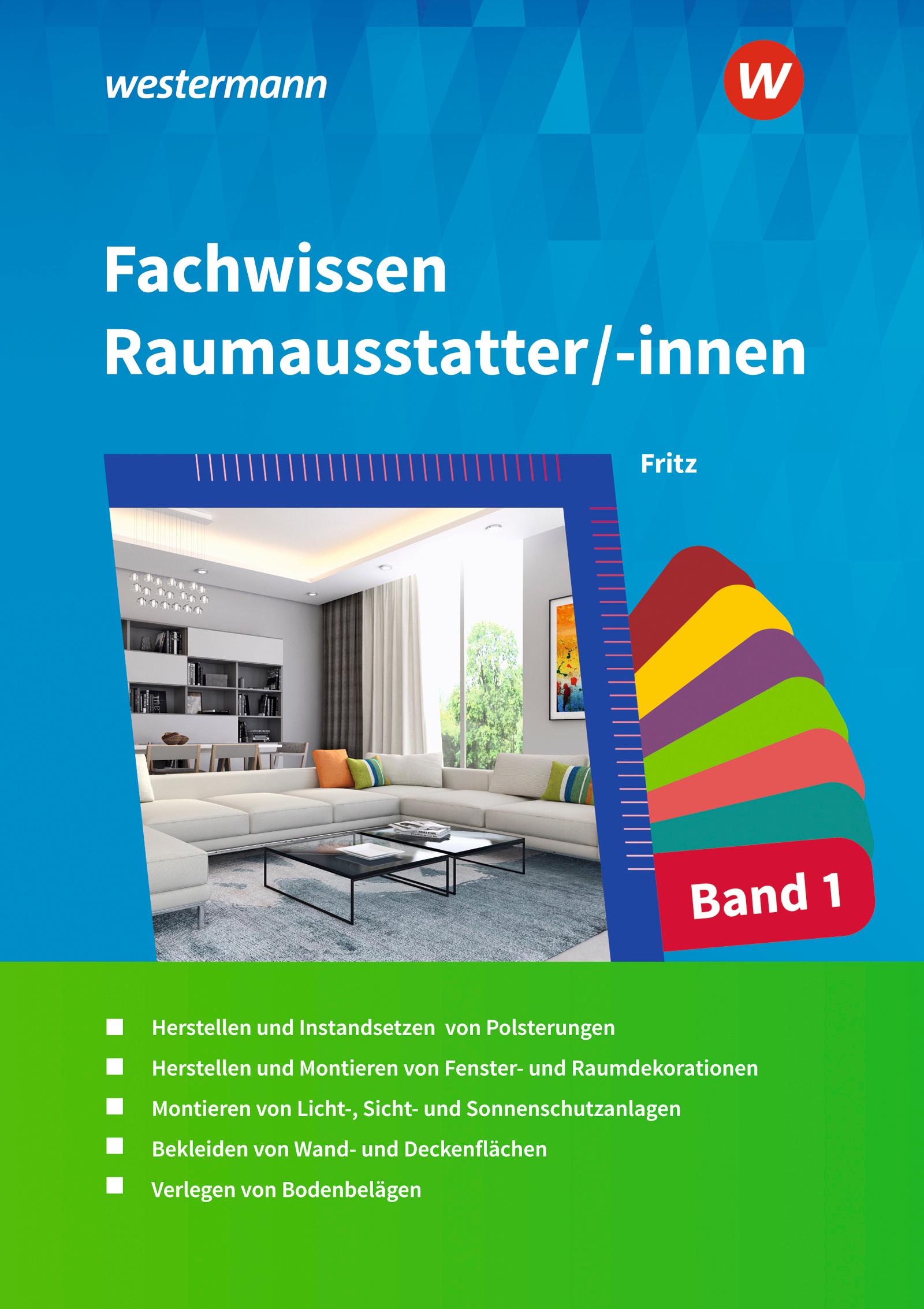 Fachwissen für Raumausstatter/-innen 1. Schulbuch