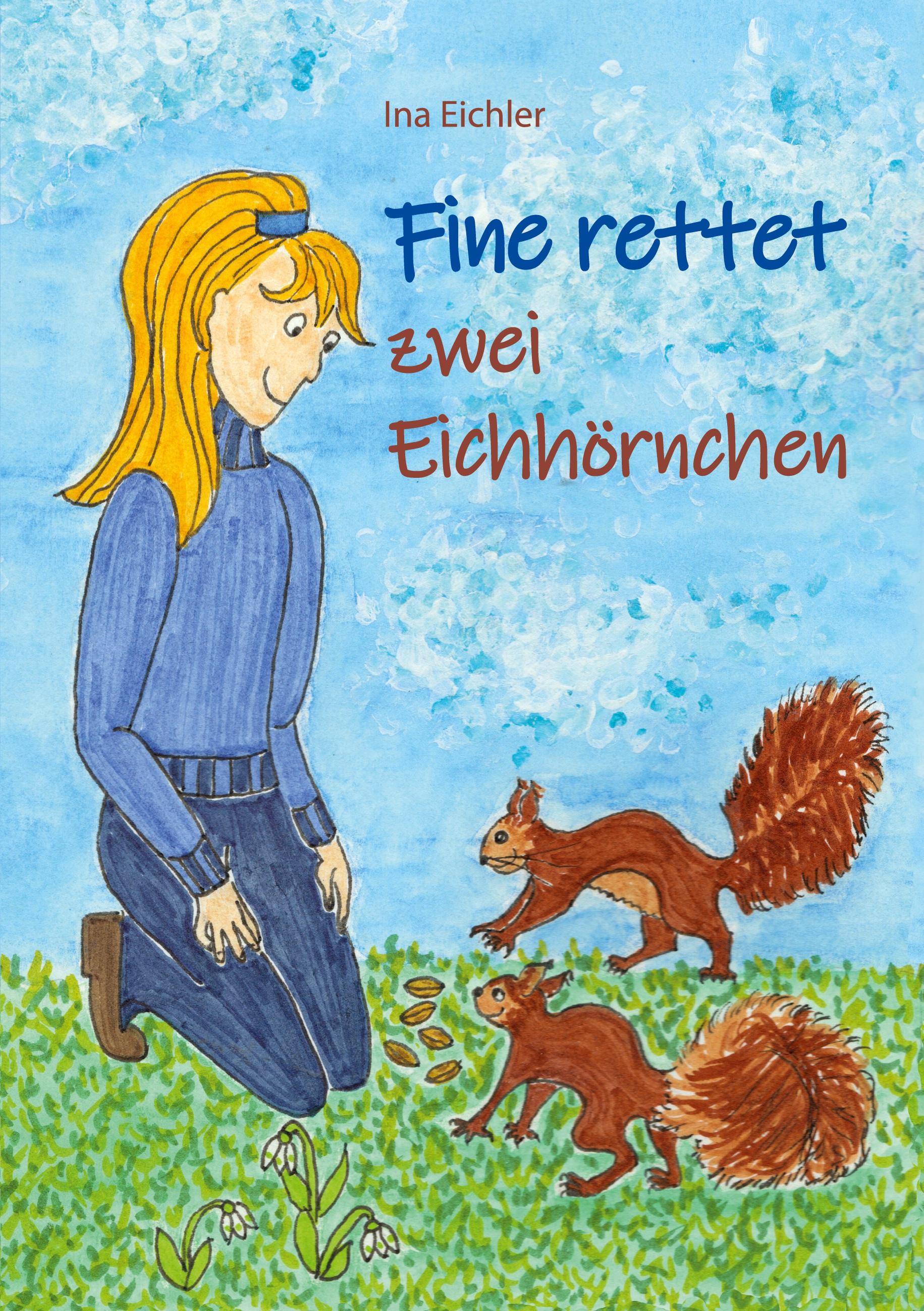 Fine rettet zwei Eichhörnchen