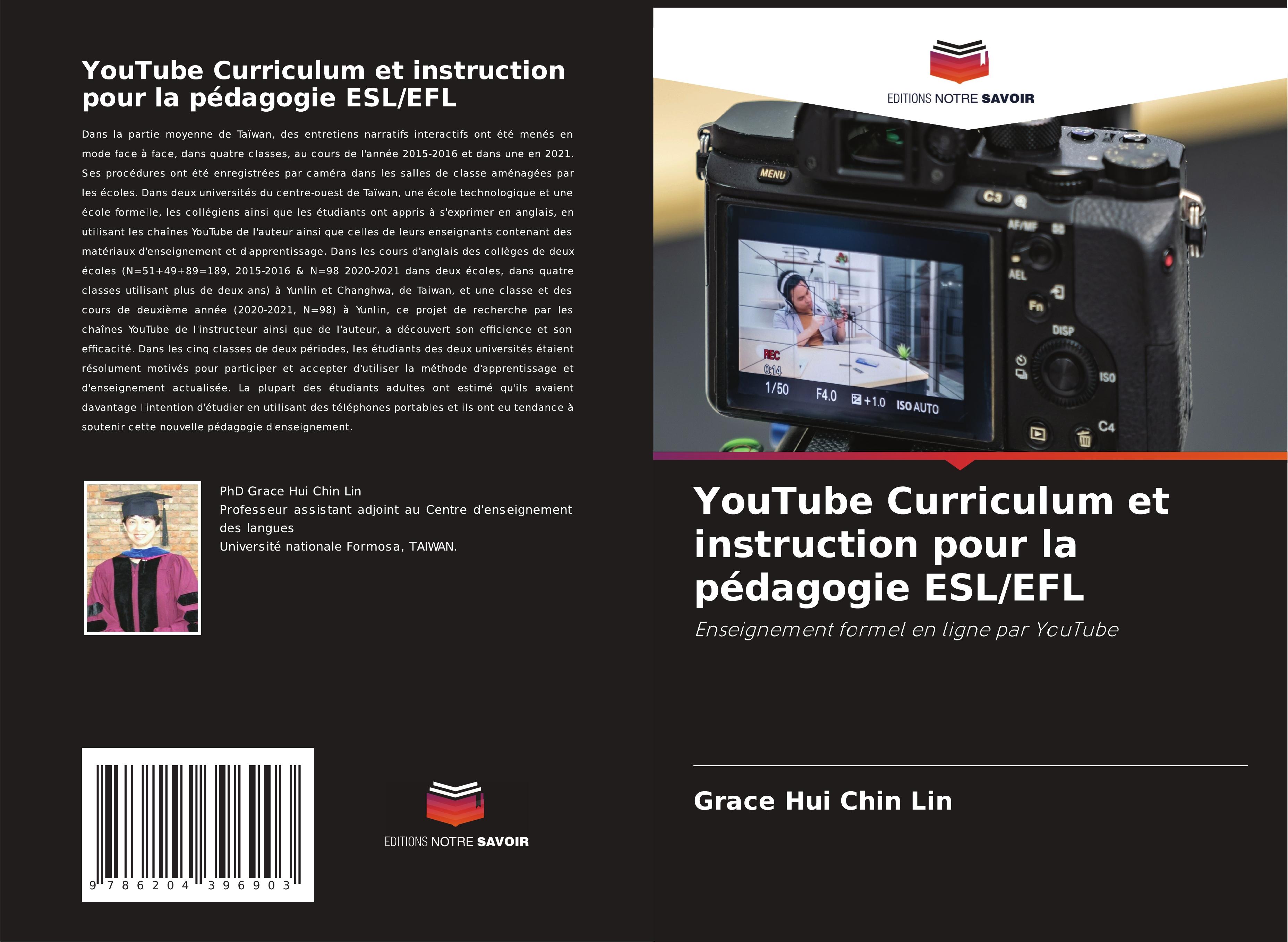 YouTube Curriculum et instruction pour la pédagogie ESL/EFL