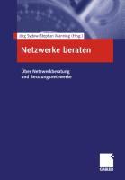 Netzwerke beraten