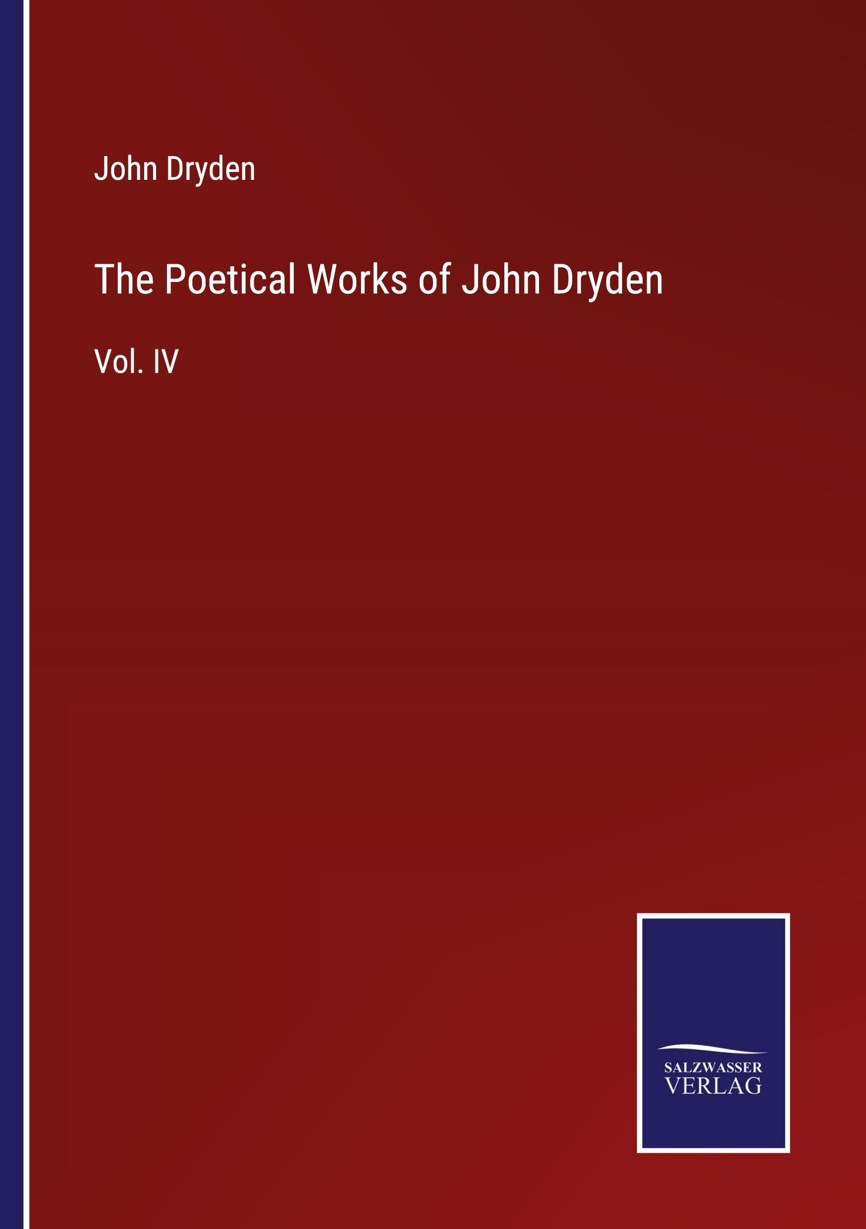 The Poetical Works of John Dryden