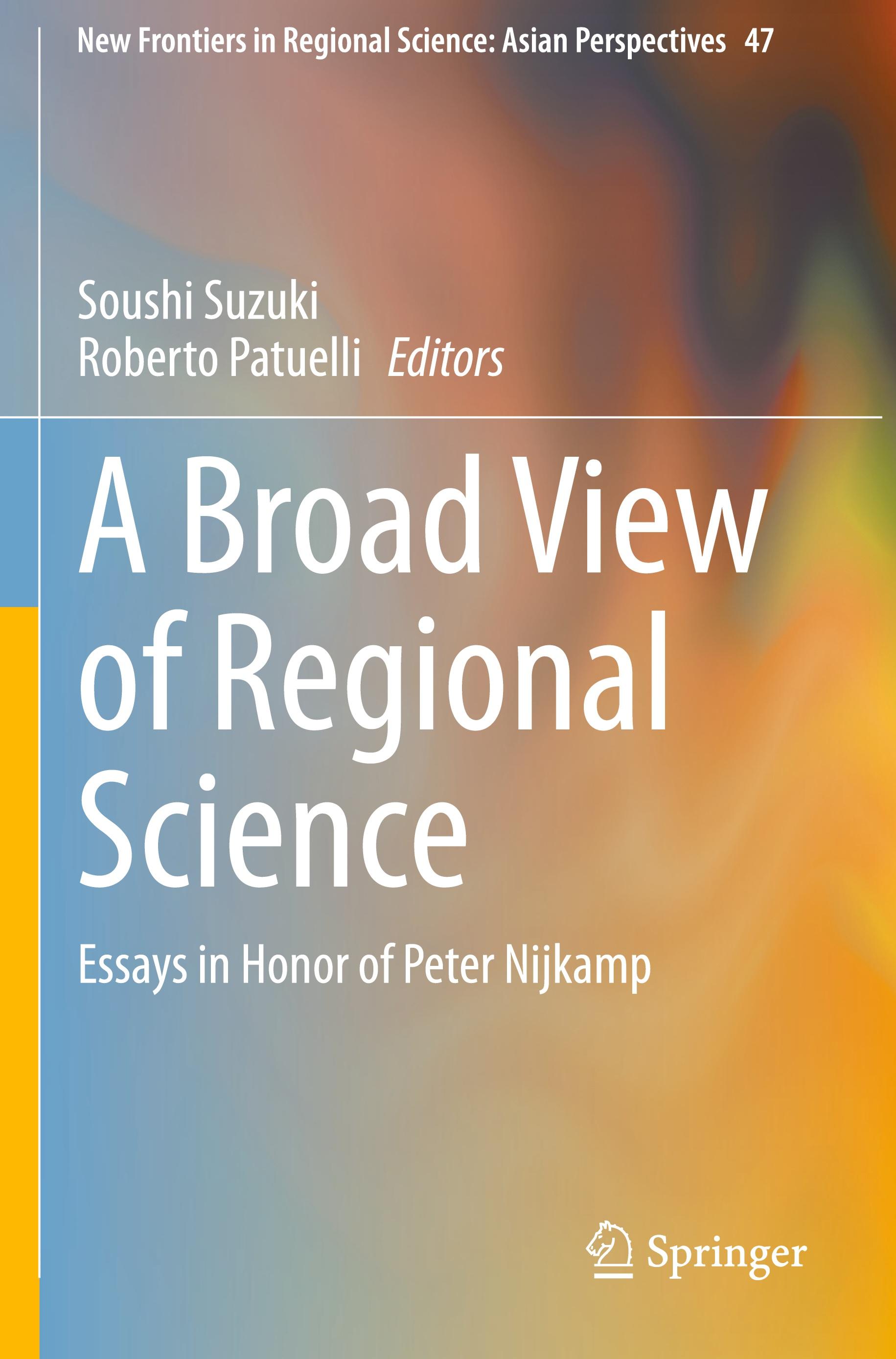 A Broad View of Regional Science