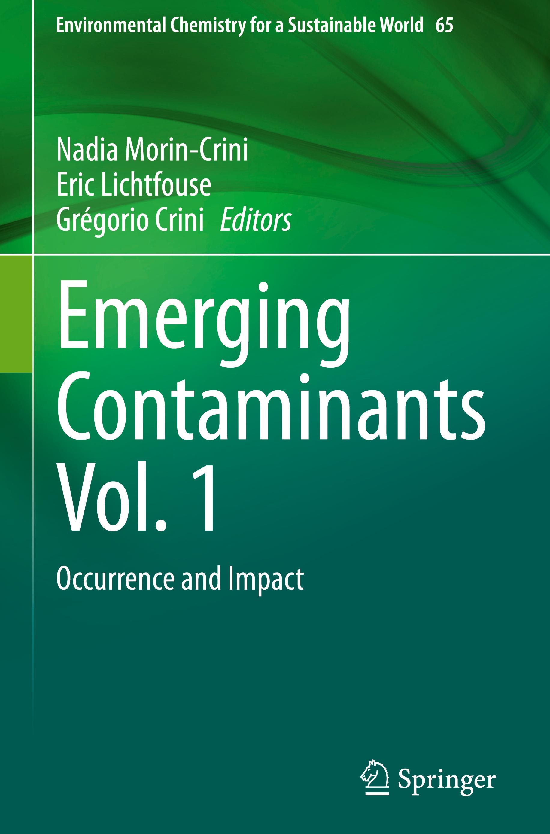 Emerging Contaminants Vol. 1