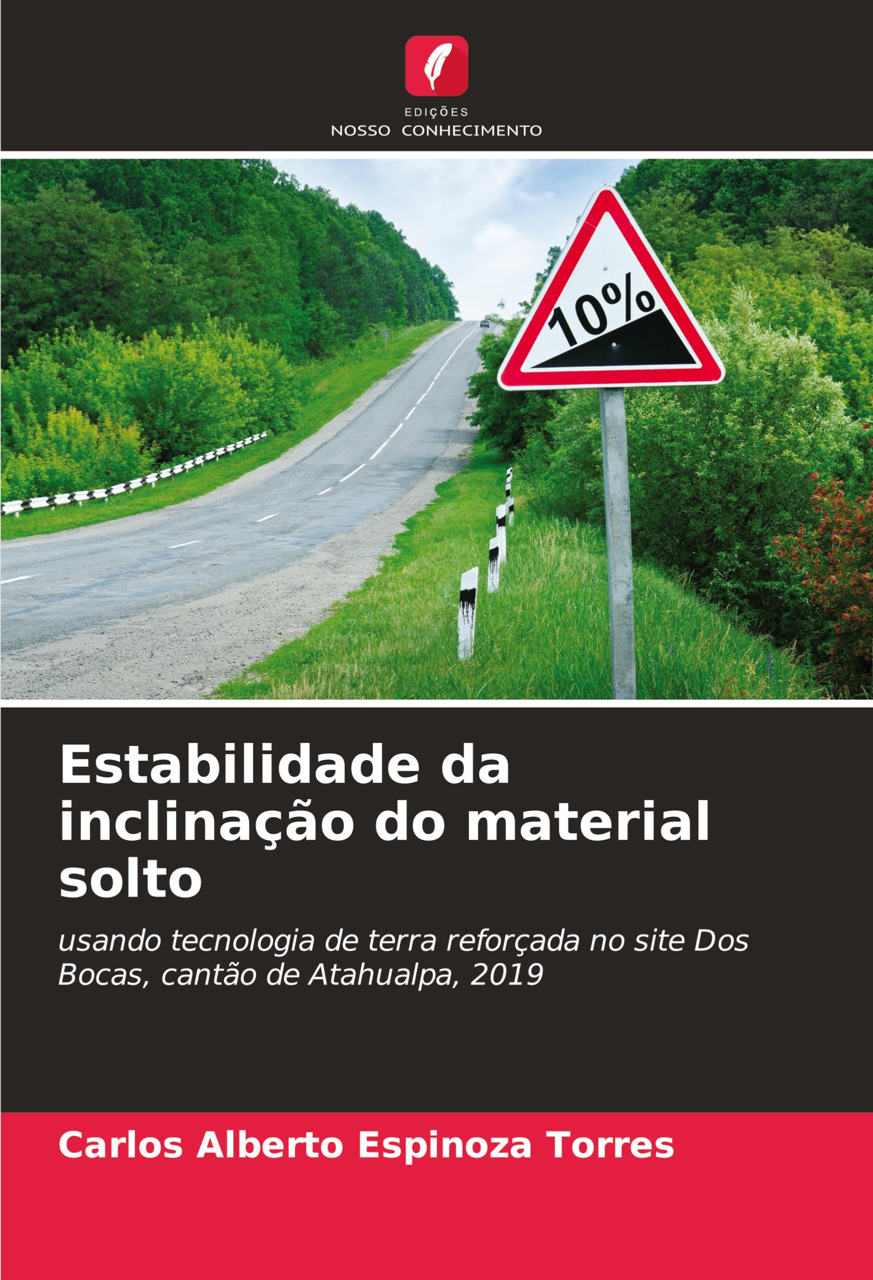 Estabilidade da inclinação do material solto