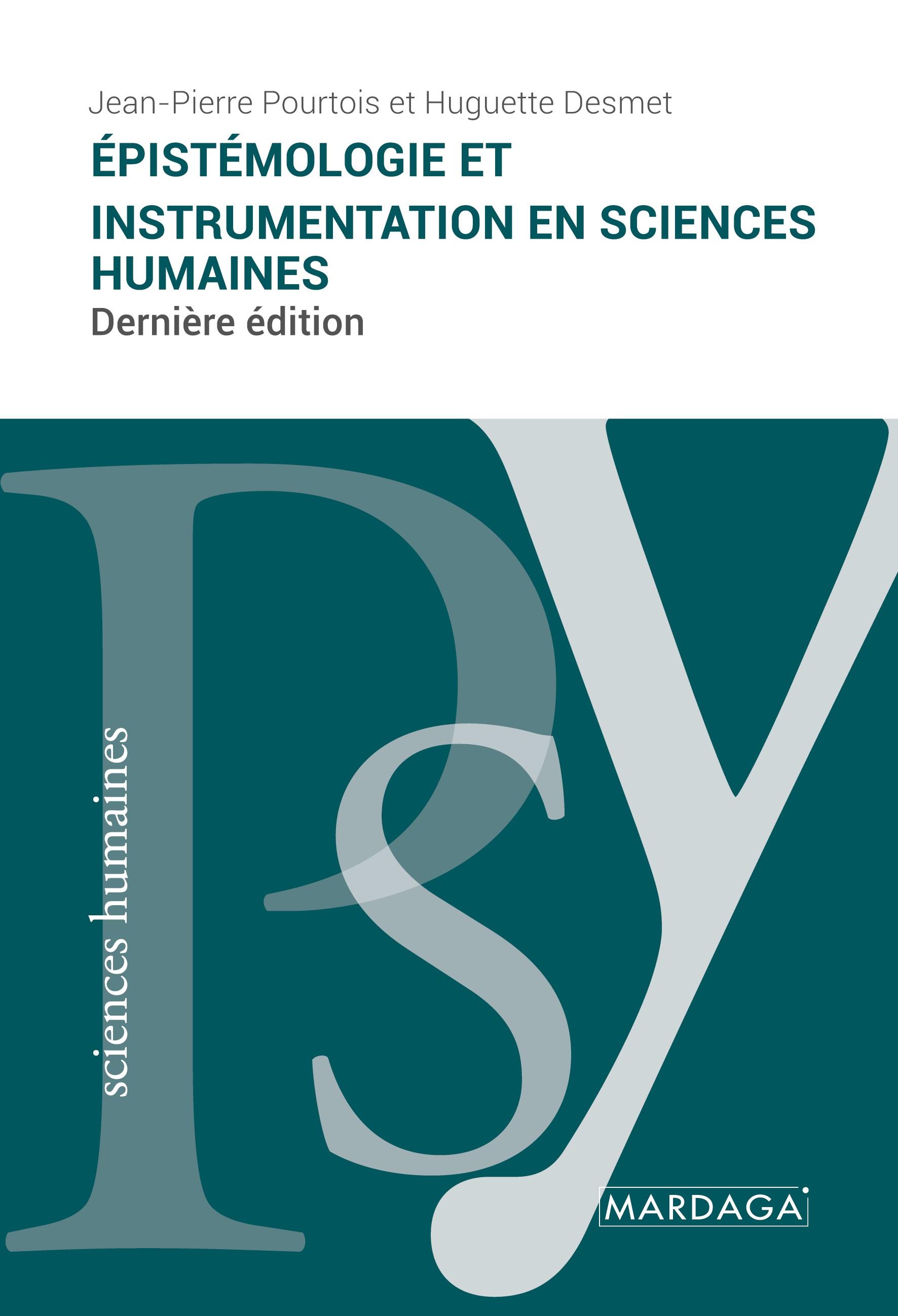 Épistémologie et instrumentation en sciences humaines