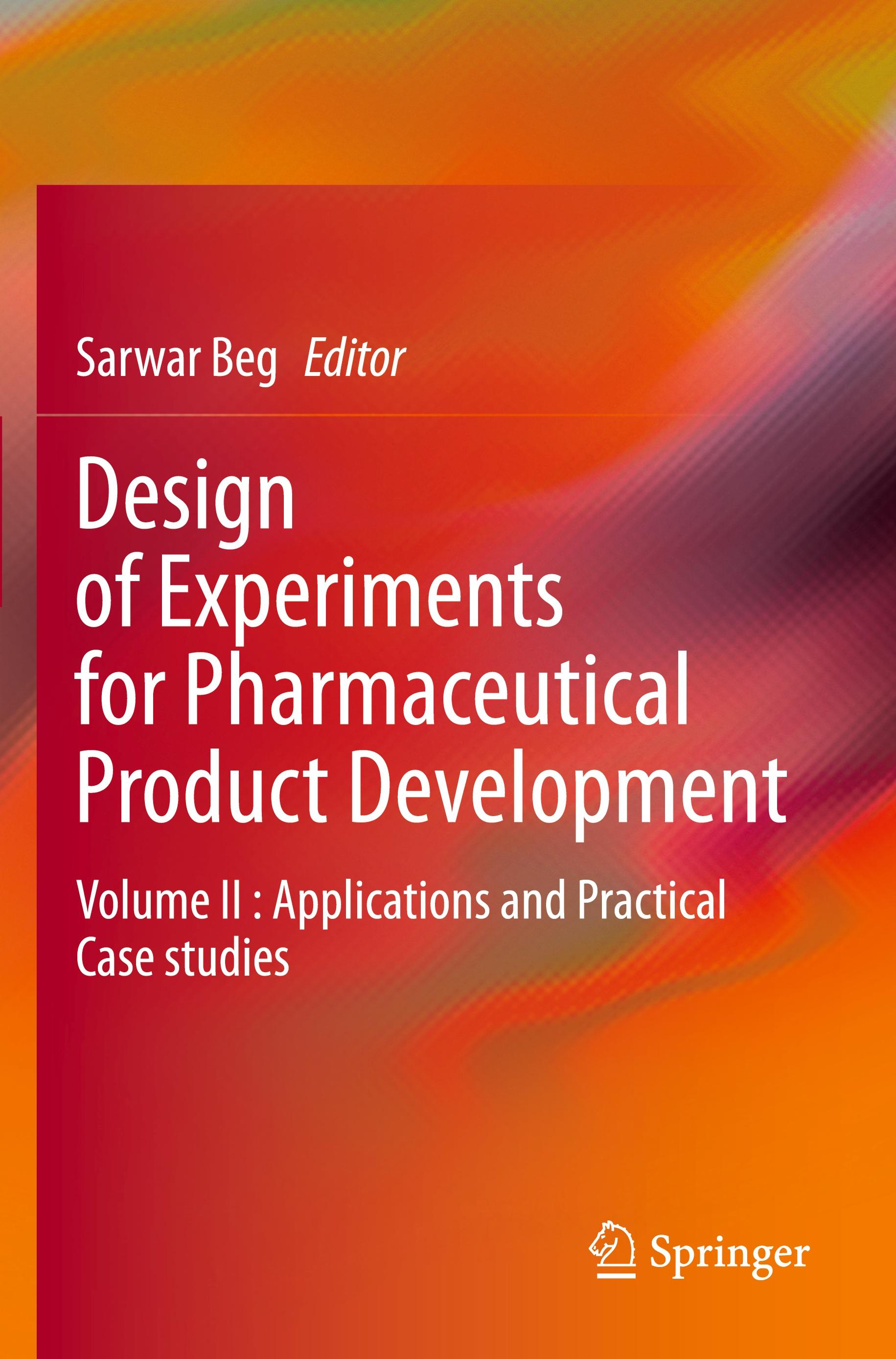 Design of Experiments for Pharmaceutical Product Development