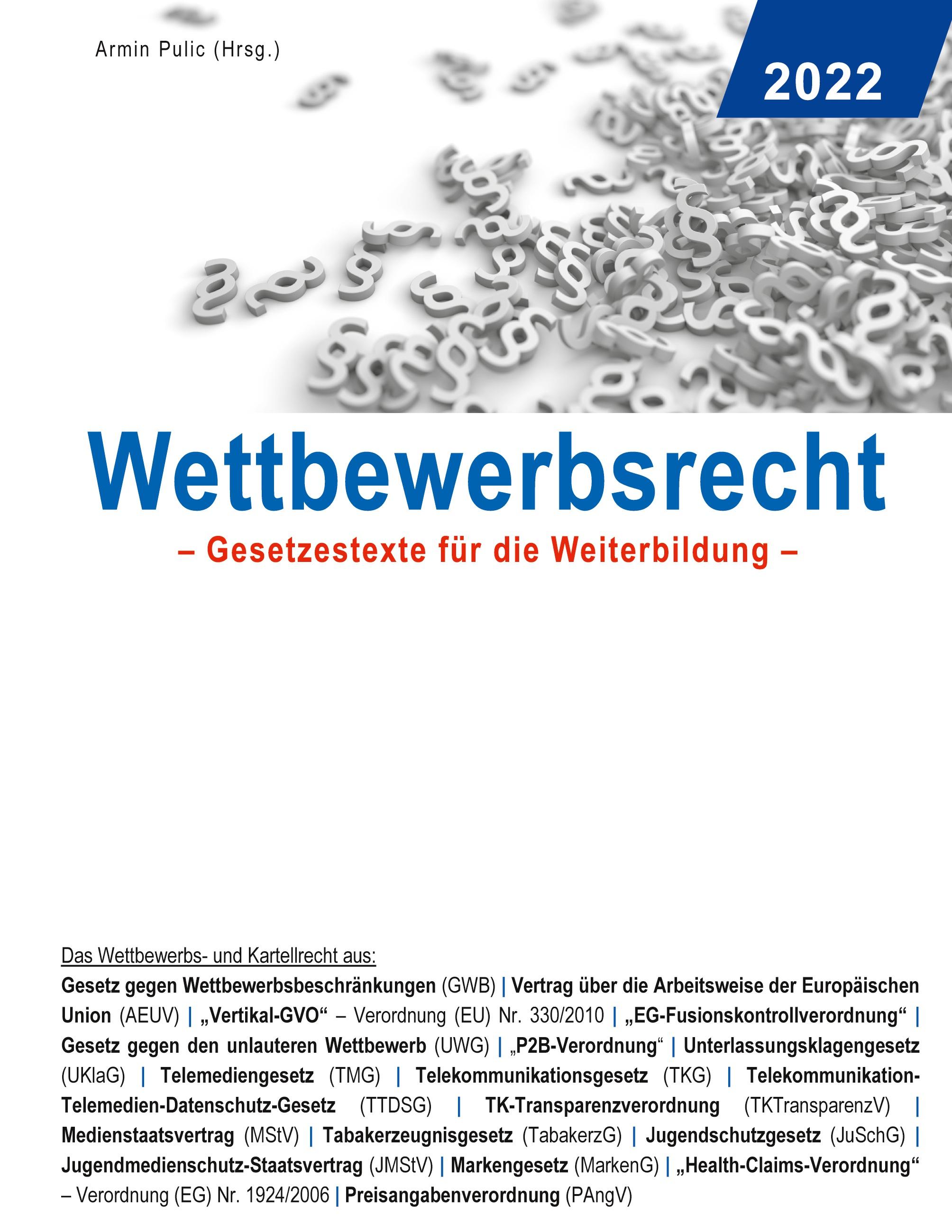 Wettbewerbsrecht 2022