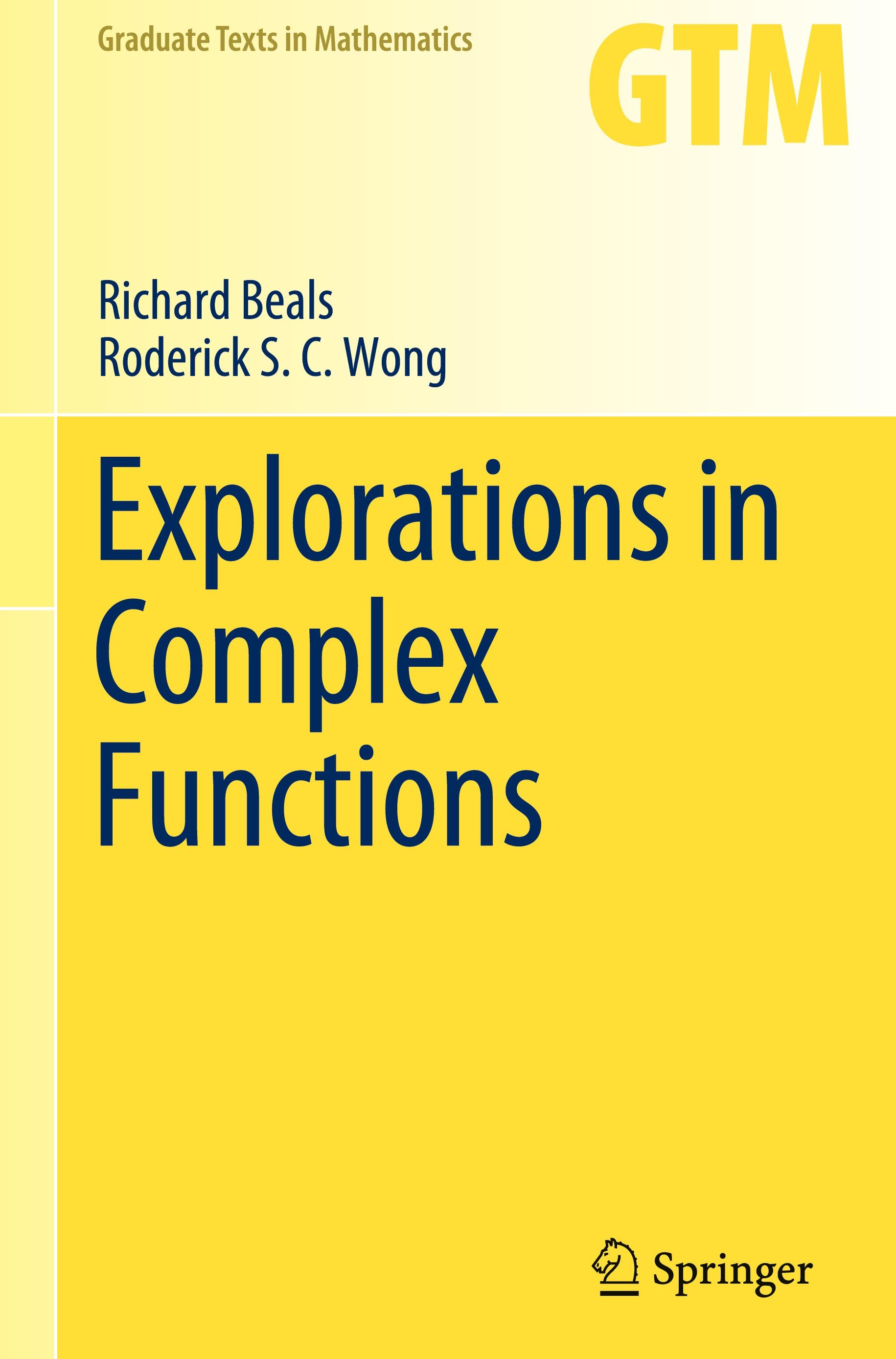 Explorations in Complex Functions